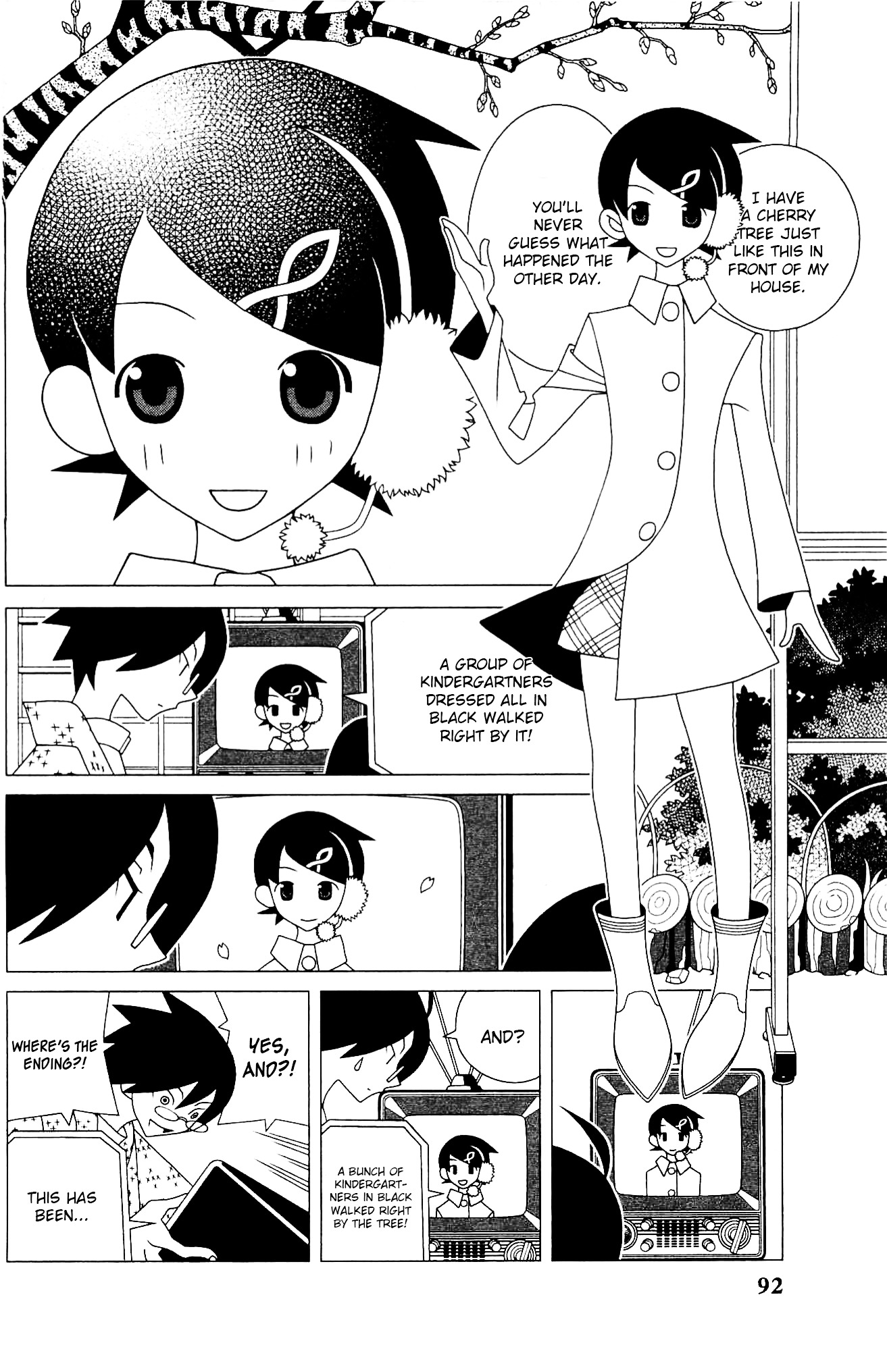 Sayonara Zetsubou Sensei Chapter 217 page 3 - Chapter 217 : As I Yearn for Closure.
