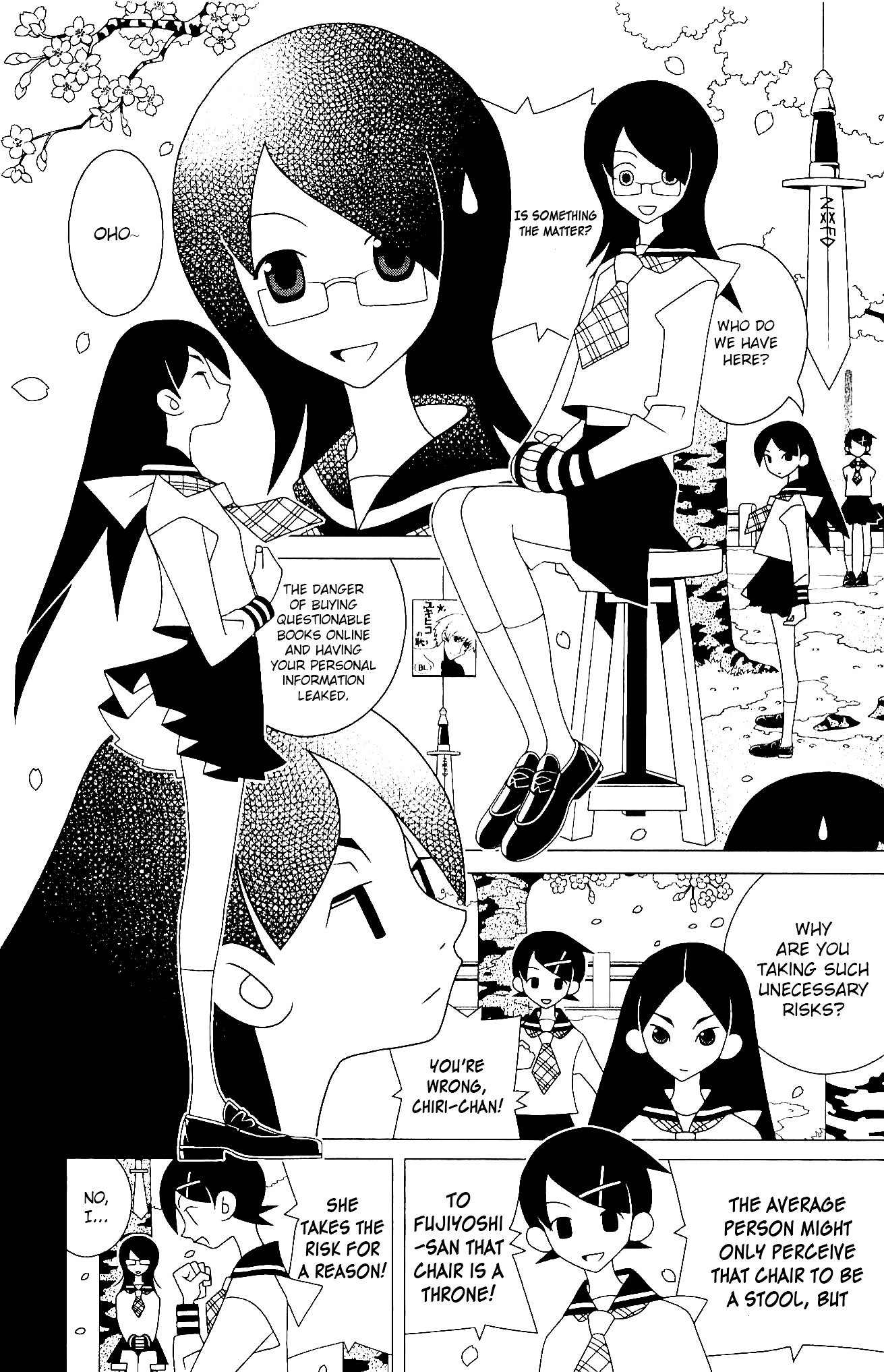 Sayonara Zetsubou Sensei Chapter 219 page 8 - Chapter 219 : Once in Jest I Took the Risk upon my Back.