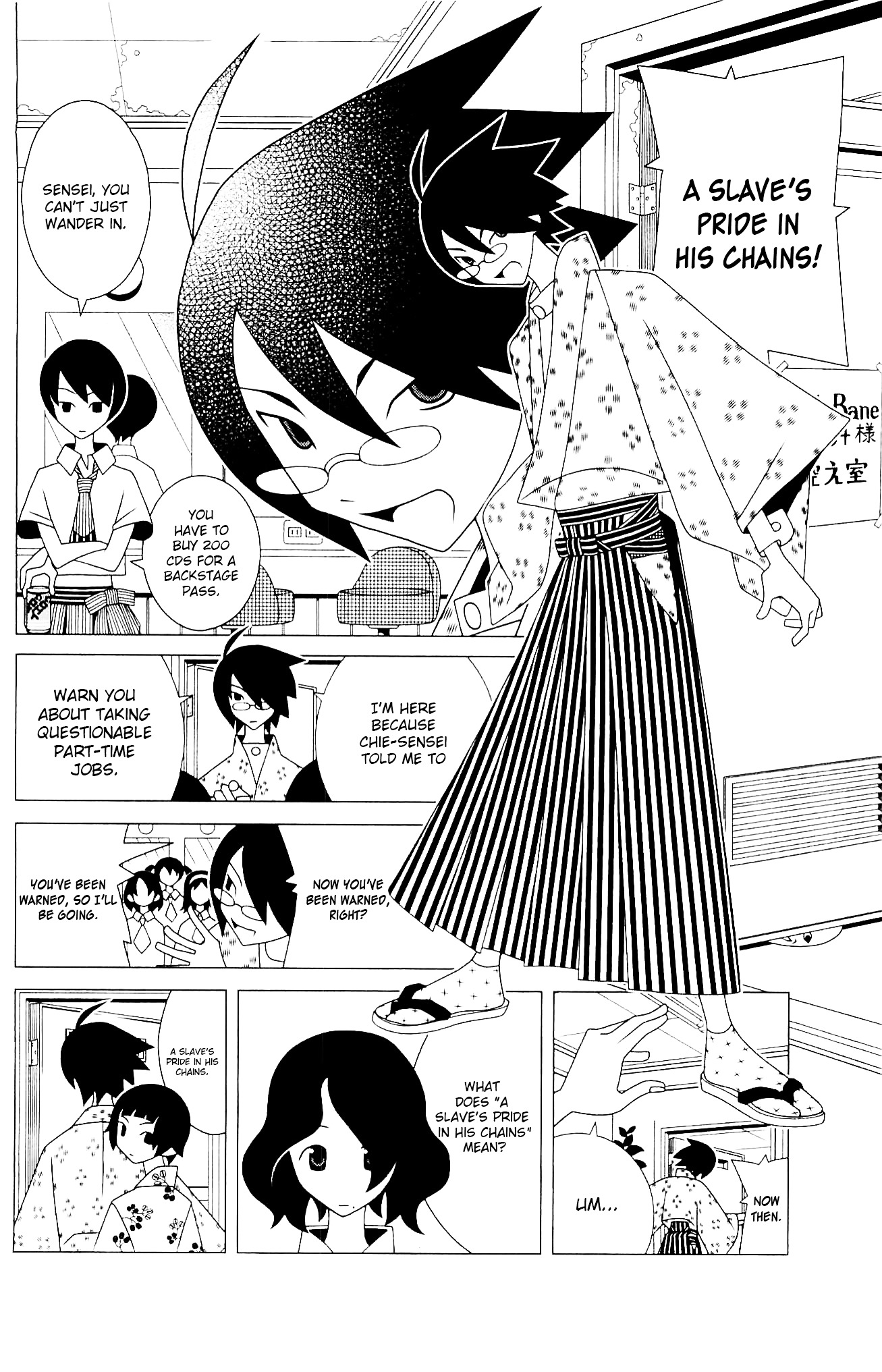 Sayonara Zetsubou Sensei Chapter 220 page 5 - Chapter 220 : Each Day is Bound.
