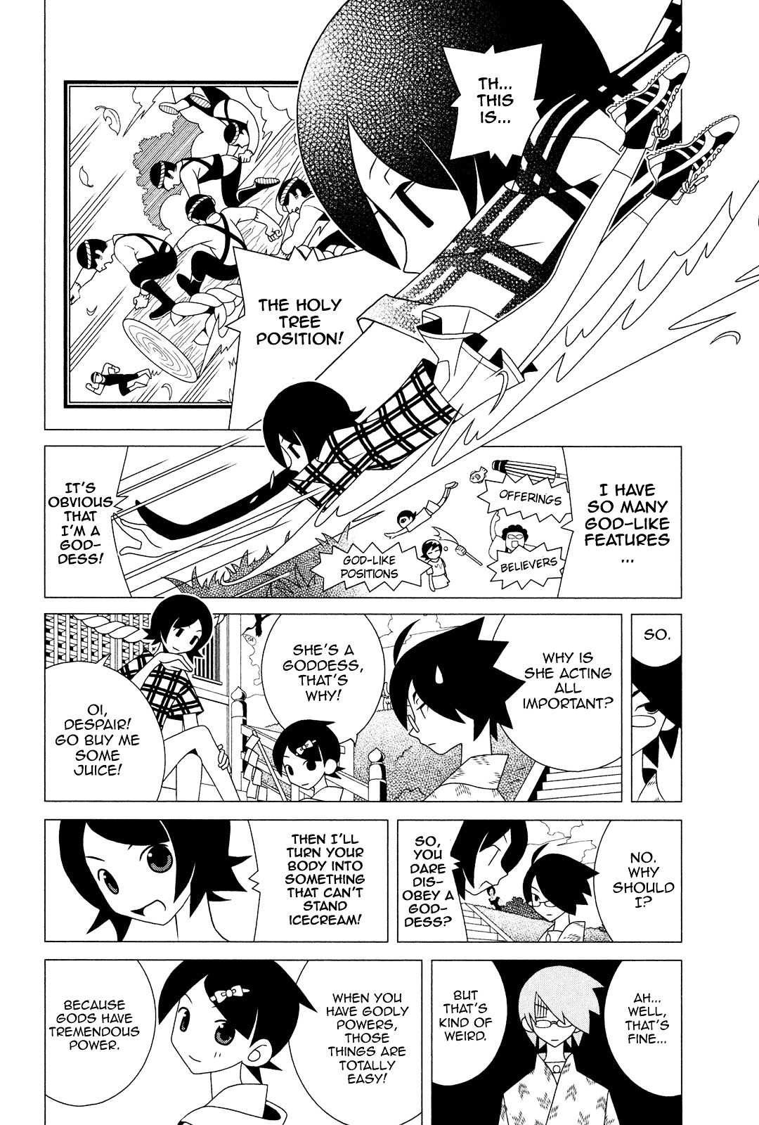 Sayonara Zetsubou Sensei Chapter 224 page 11 - Chapter 224 : You Shall Understand at a Glance that This God Has Just Being Born