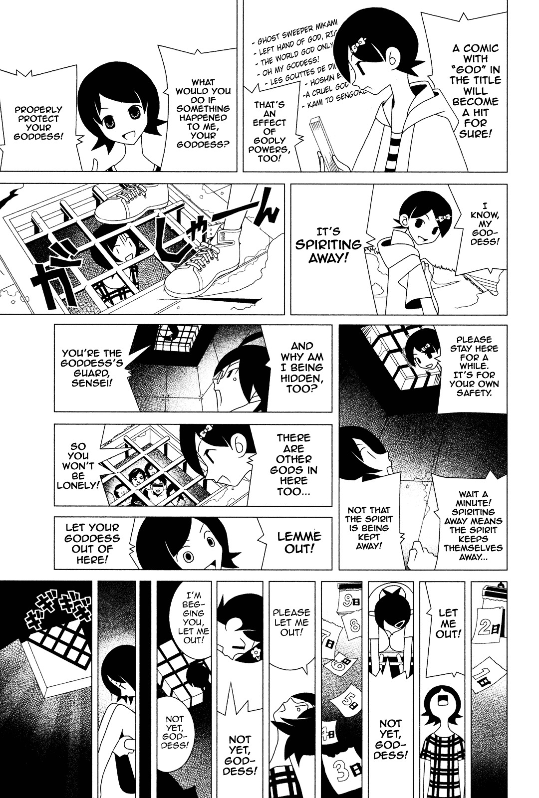 Sayonara Zetsubou Sensei Chapter 224 page 12 - Chapter 224 : You Shall Understand at a Glance that This God Has Just Being Born