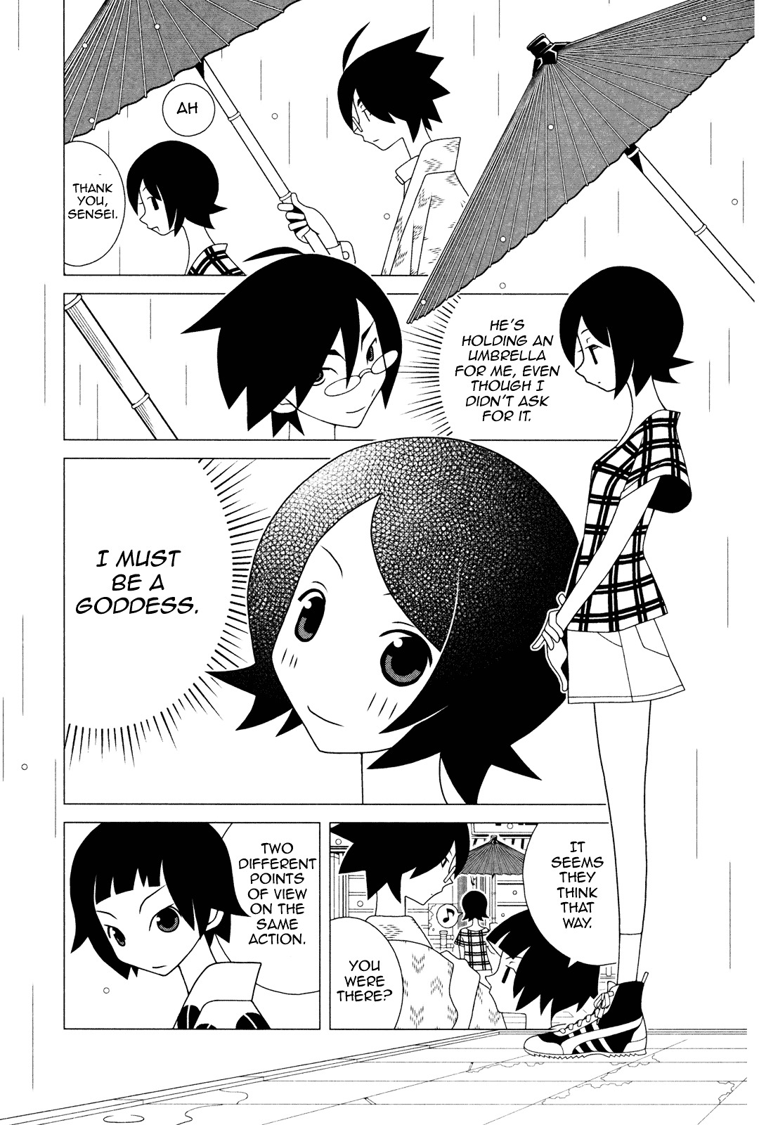 Sayonara Zetsubou Sensei Chapter 224 page 4 - Chapter 224 : You Shall Understand at a Glance that This God Has Just Being Born