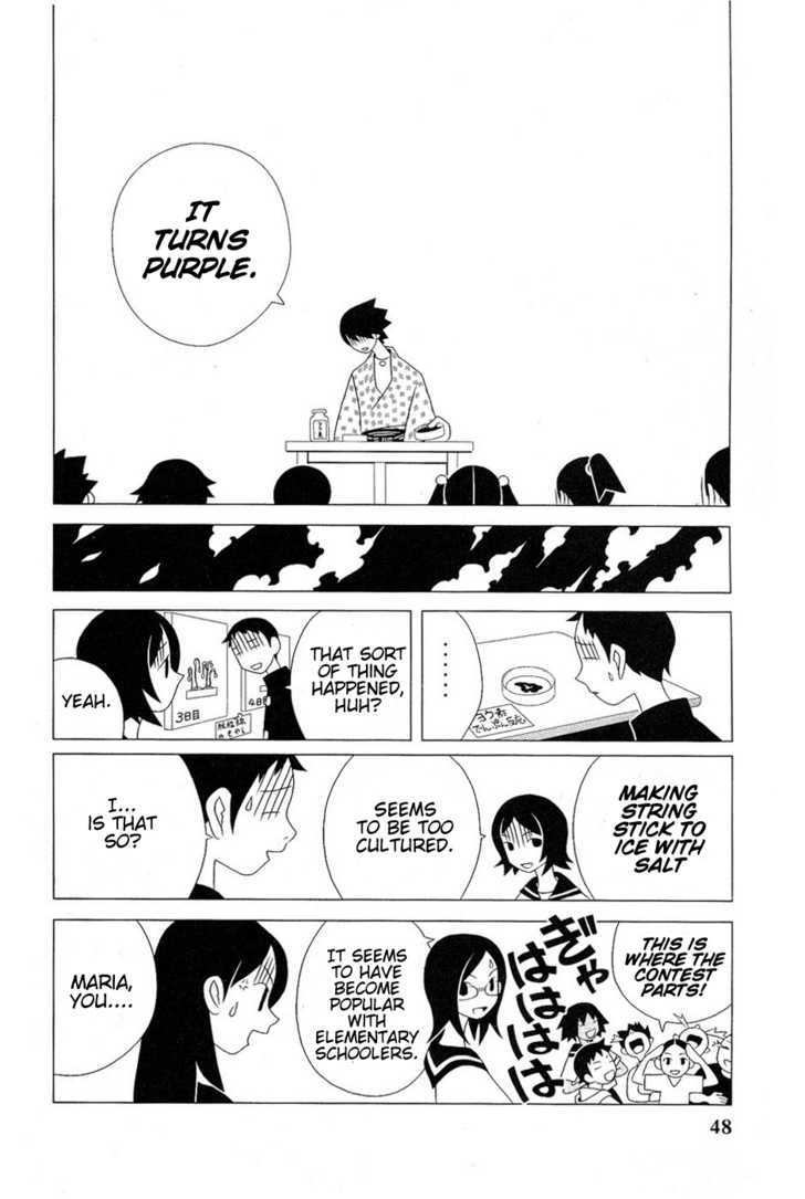 Sayonara Zetsubou Sensei Chapter 23 page 15 - Chapter 23 : A Cultured Person Found Shelter from the Rain Under Rashomon.