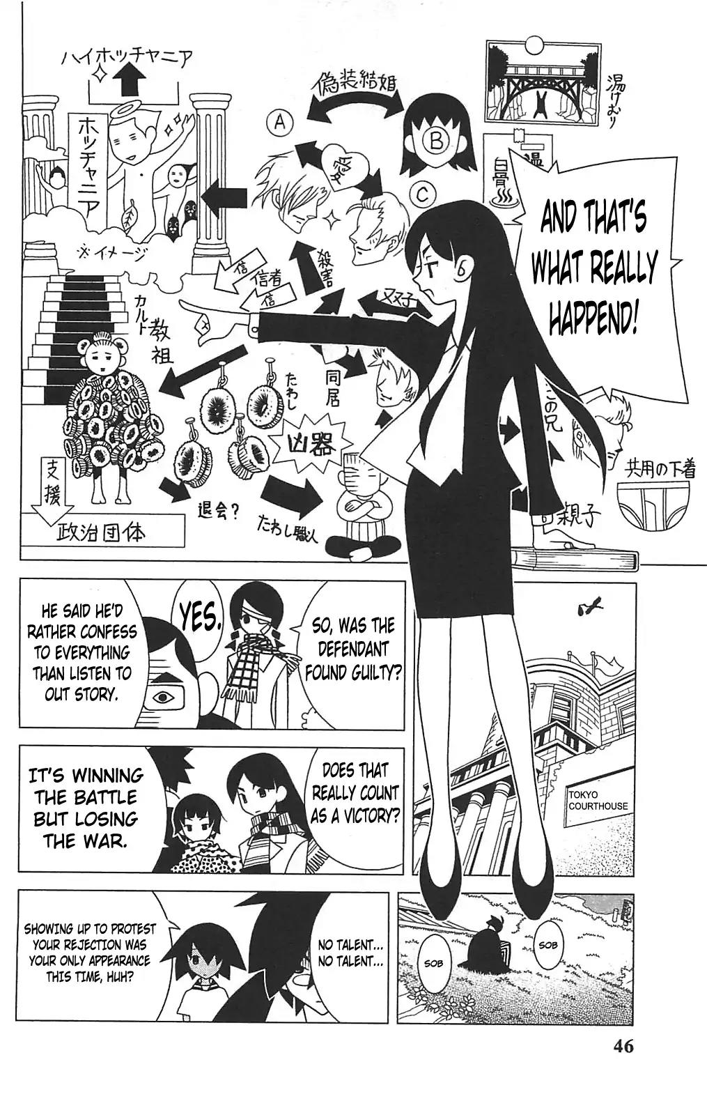 Sayonara Zetsubou Sensei Chapter 253 page 13 - Chapter 253: The 'Going Too Far' Structure