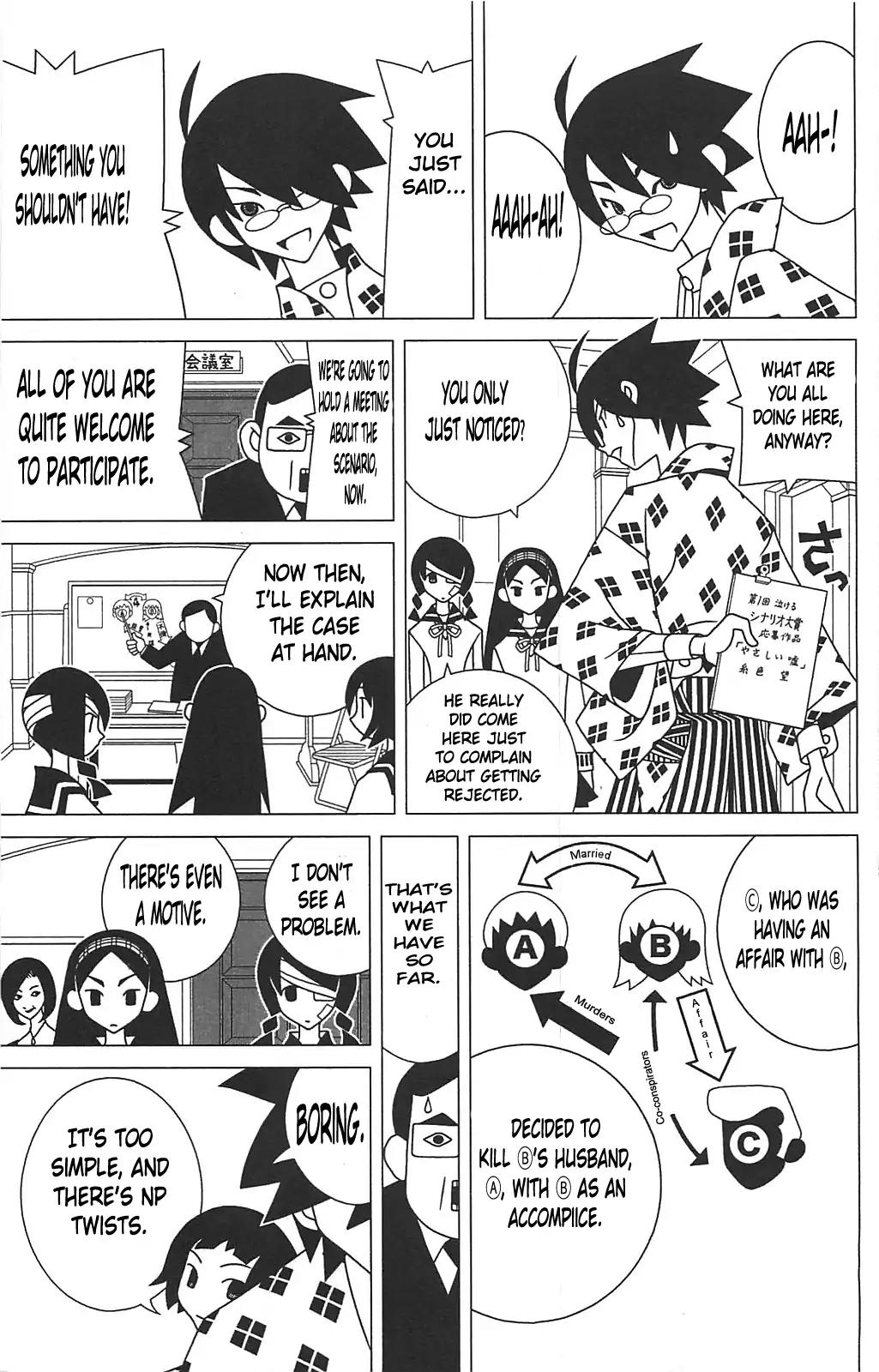 Sayonara Zetsubou Sensei Chapter 253 page 8 - Chapter 253: The 'Going Too Far' Structure