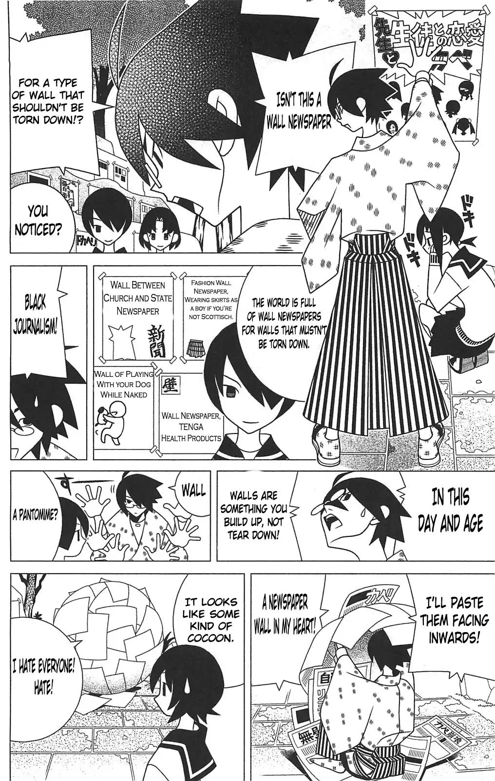 Sayonara Zetsubou Sensei Chapter 254 page 11 - Chapter 254: Driftwood Walls