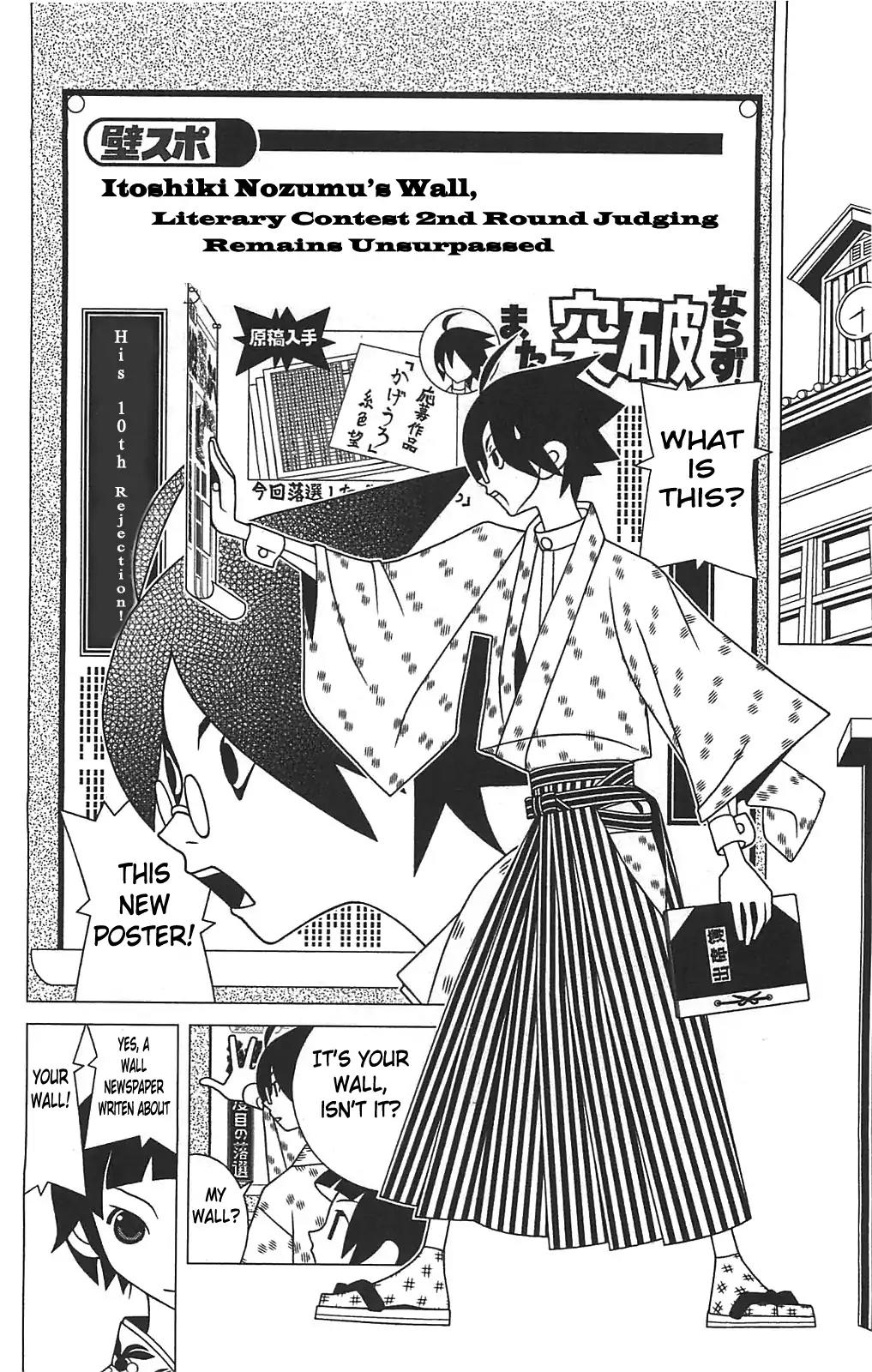 Sayonara Zetsubou Sensei Chapter 254 page 3 - Chapter 254: Driftwood Walls