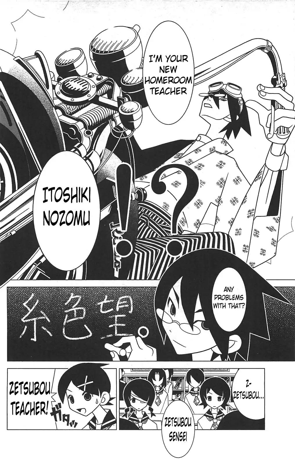 Sayonara Zetsubou Sensei Chapter 259 page 5 - Chapter 259: An Away Family