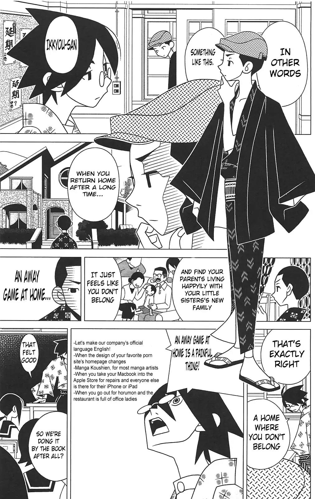 Sayonara Zetsubou Sensei Chapter 259 page 8 - Chapter 259: An Away Family
