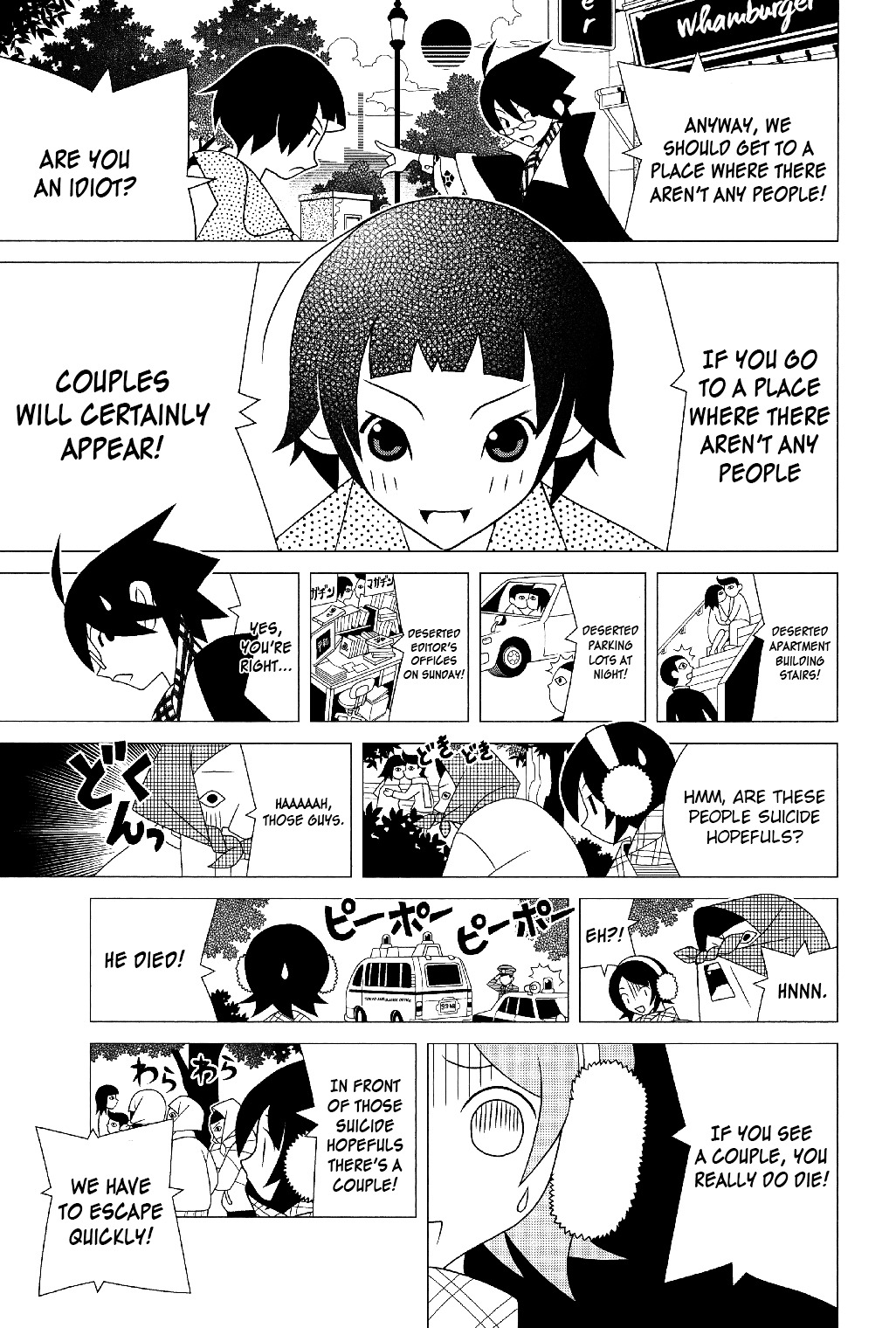 Sayonara Zetsubou Sensei Chapter 284 page 10 - Chapter 284 : Everything Becomes a Couple.