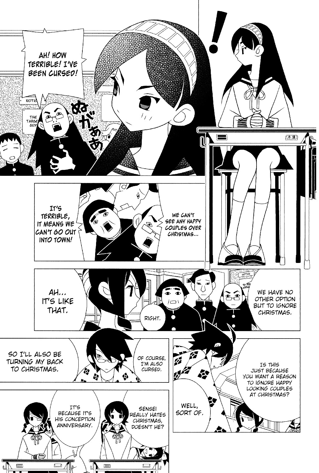 Sayonara Zetsubou Sensei Chapter 284 page 4 - Chapter 284 : Everything Becomes a Couple.