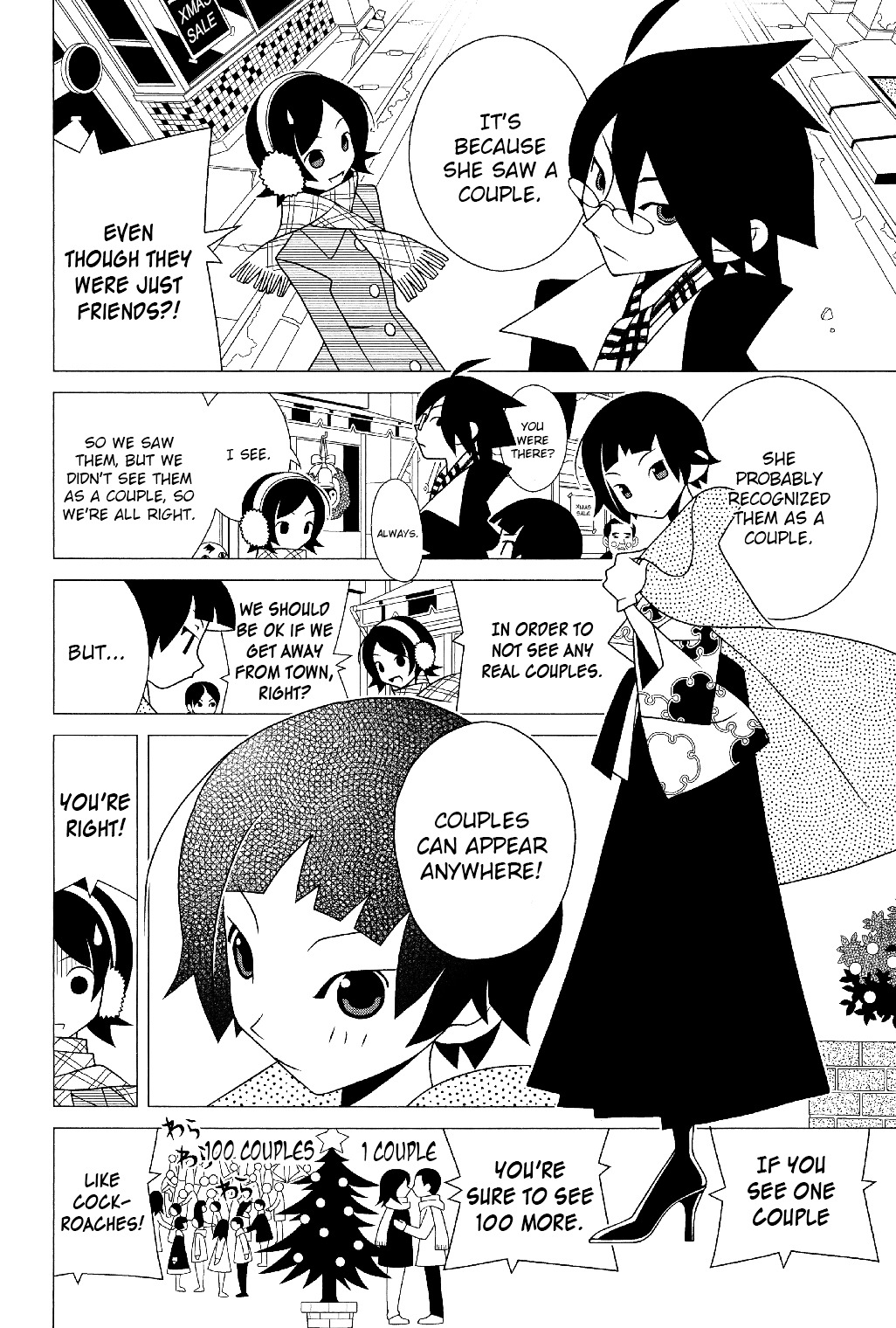 Sayonara Zetsubou Sensei Chapter 284 page 9 - Chapter 284 : Everything Becomes a Couple.