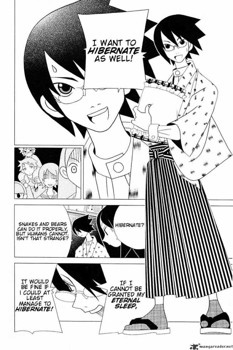 Sayonara Zetsubou Sensei Chapter 29 page 3 - Chapter 29 : Because of the Lethargy I Inherited from my Parents as a Child,I can do nothing But Hibernate