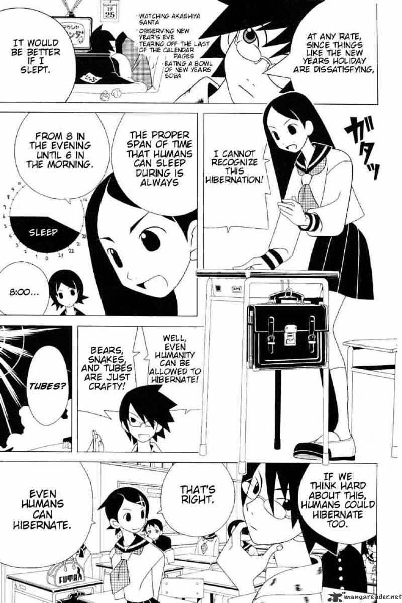 Sayonara Zetsubou Sensei Chapter 29 page 4 - Chapter 29 : Because of the Lethargy I Inherited from my Parents as a Child,I can do nothing But Hibernate