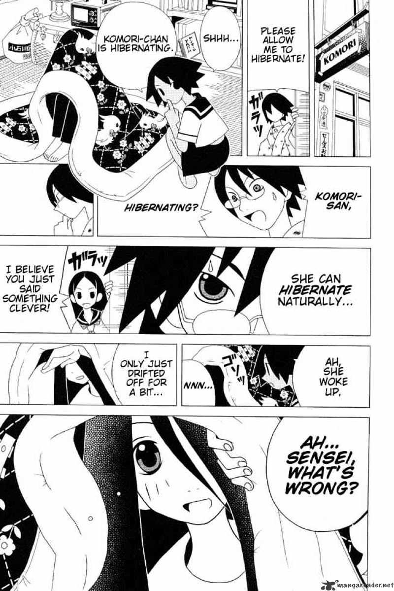 Sayonara Zetsubou Sensei Chapter 29 page 6 - Chapter 29 : Because of the Lethargy I Inherited from my Parents as a Child,I can do nothing But Hibernate