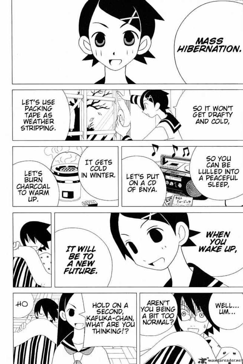 Sayonara Zetsubou Sensei Chapter 29 page 9 - Chapter 29 : Because of the Lethargy I Inherited from my Parents as a Child,I can do nothing But Hibernate
