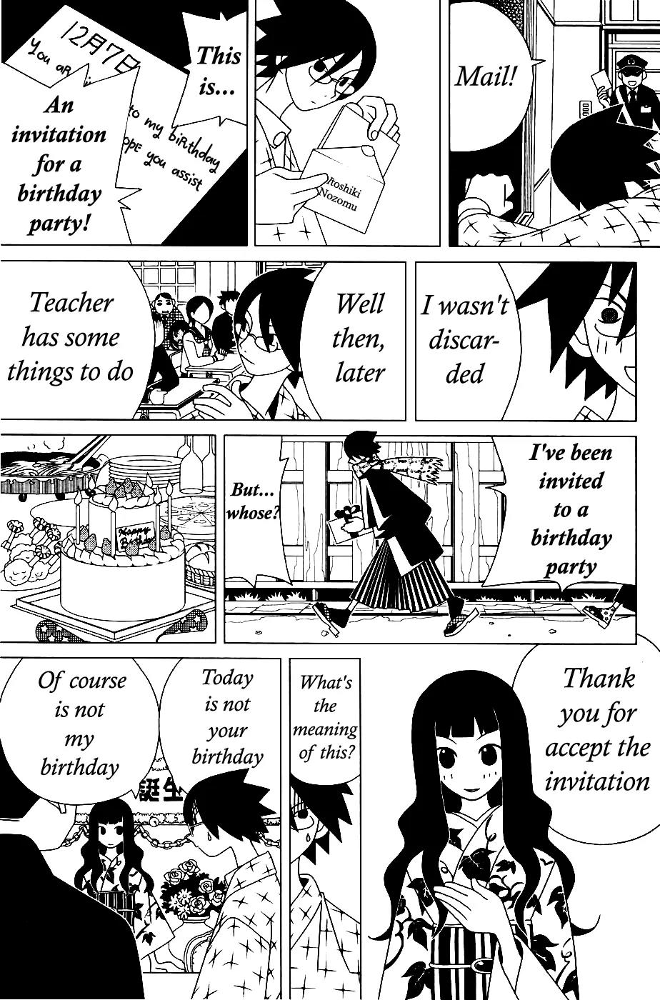 Sayonara Zetsubou Sensei Chapter 31 page 8 - Chapter 31 : The discard of bronze
