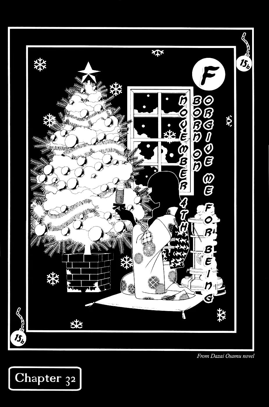 Sayonara Zetsubou Sensei Chapter 32 page 1 - Chapter 32 : Forgive me for being born on december 4th