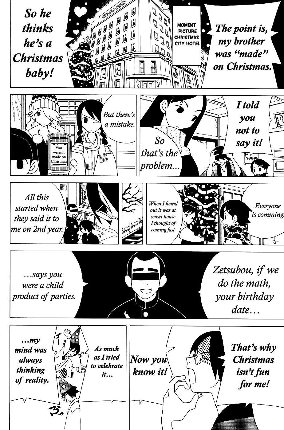 Sayonara Zetsubou Sensei Chapter 32 page 5 - Chapter 32 : Forgive me for being born on december 4th