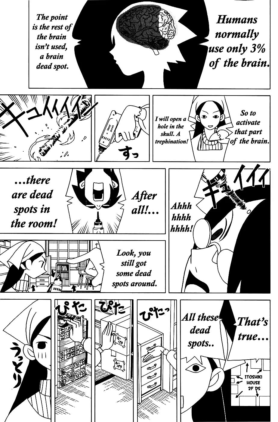 Sayonara Zetsubou Sensei Chapter 33 page 11 - Chapter 33 : Why is this person cleaning my room?