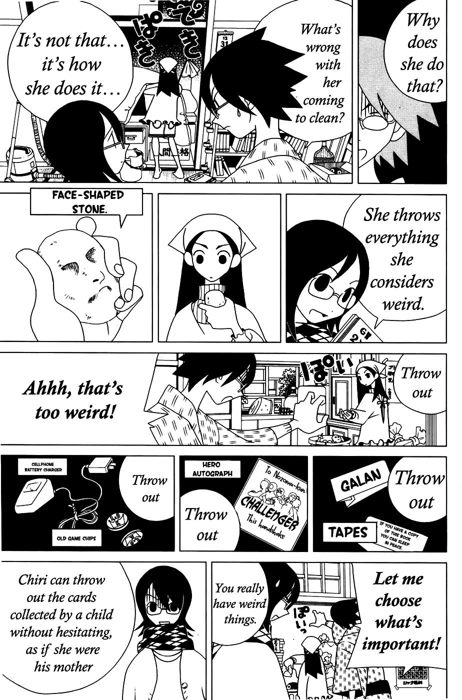 Sayonara Zetsubou Sensei Chapter 33 page 4 - Chapter 33 : Why is this person cleaning my room?