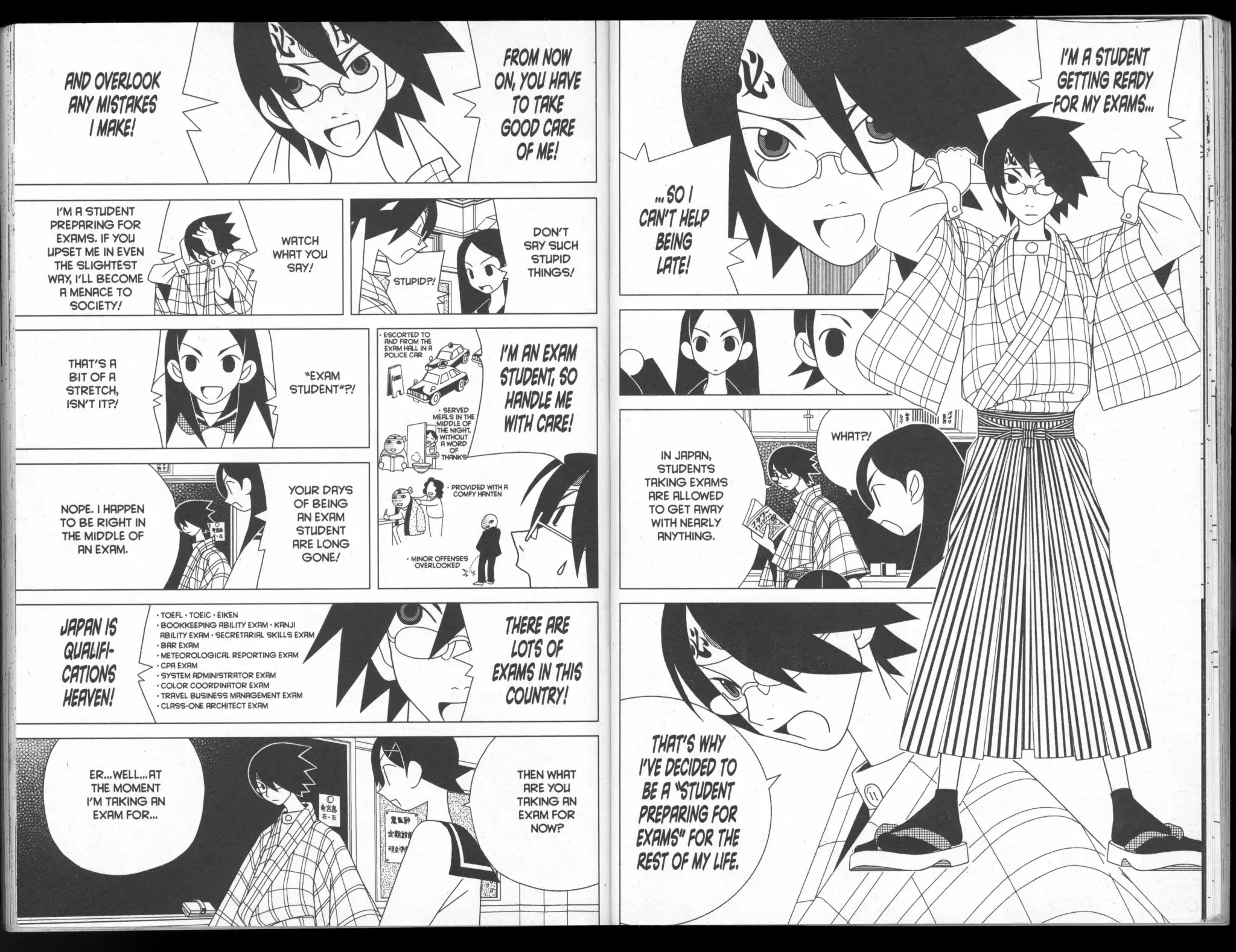 Sayonara Zetsubou Sensei Chapter 36 page 3 - Chapter 36: Tsugaru Correspondence School