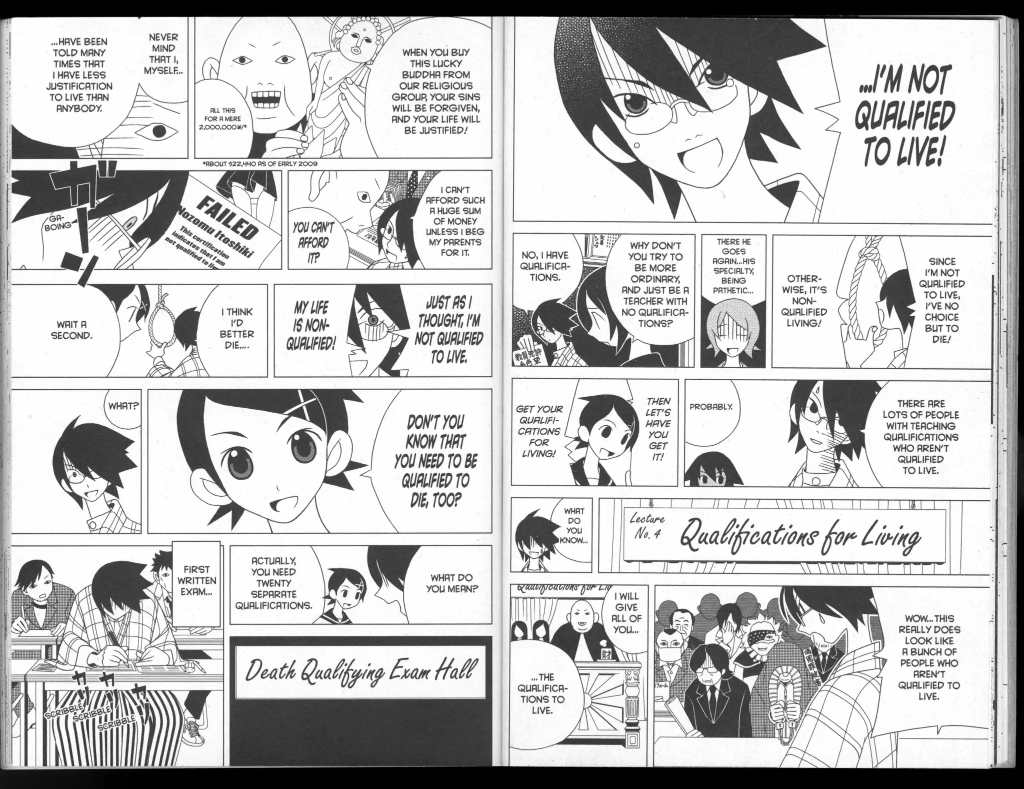 Sayonara Zetsubou Sensei Chapter 36 page 6 - Chapter 36: Tsugaru Correspondence School