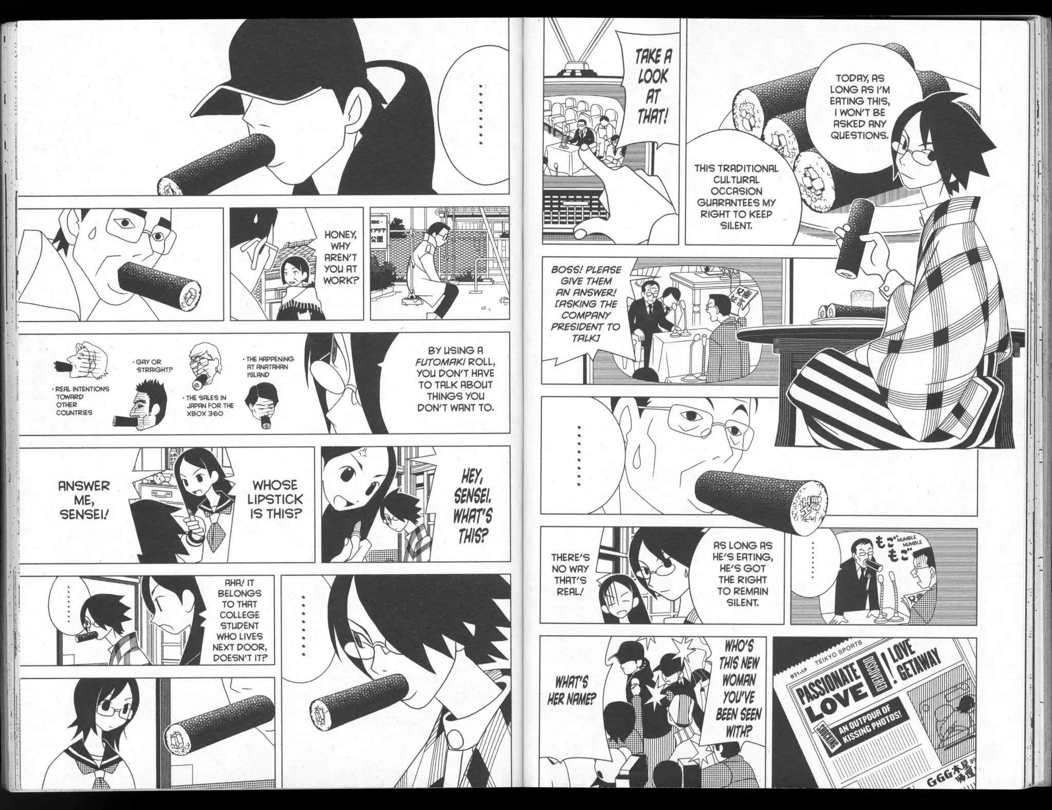 Sayonara Zetsubou Sensei Chapter 37 page 3 - Chapter 37: Ah, Silence...