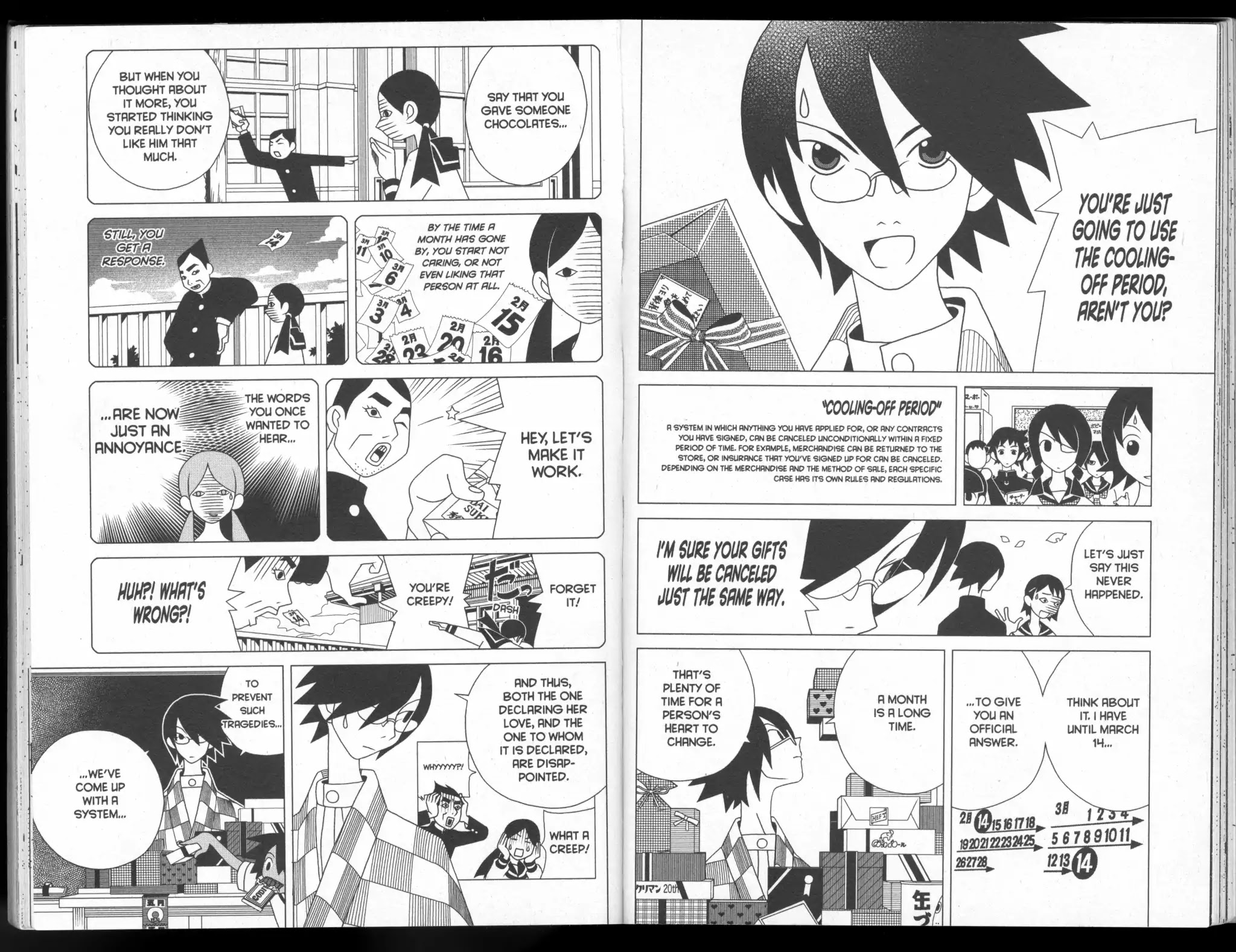 Sayonara Zetsubou Sensei Chapter 38 page 2 - Chapter 38: Chocolates Returned Without Hesitation