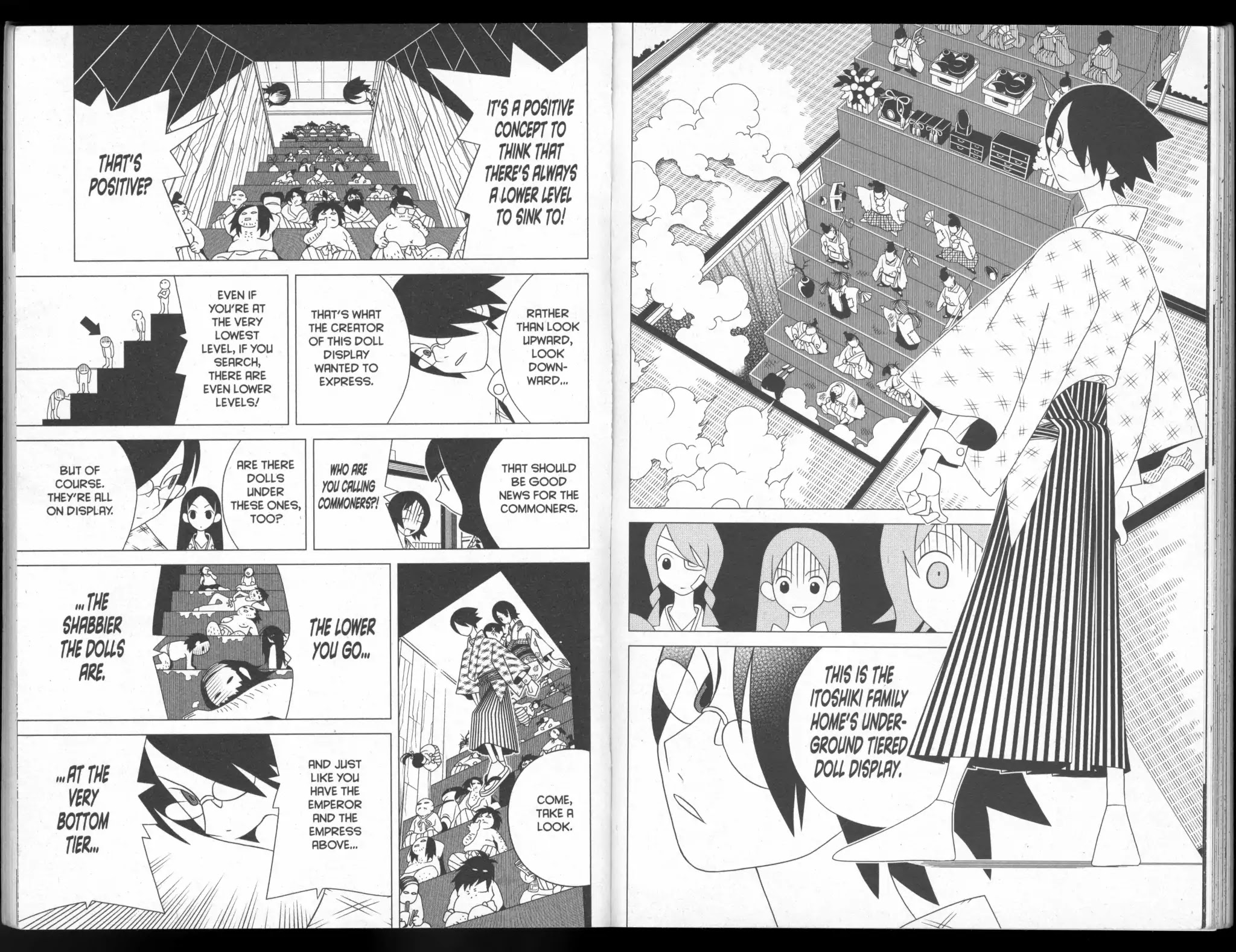 Sayonara Zetsubou Sensei Chapter 40 page 3 - Chapter 40: Life Is Like a One-Tier Doll Display