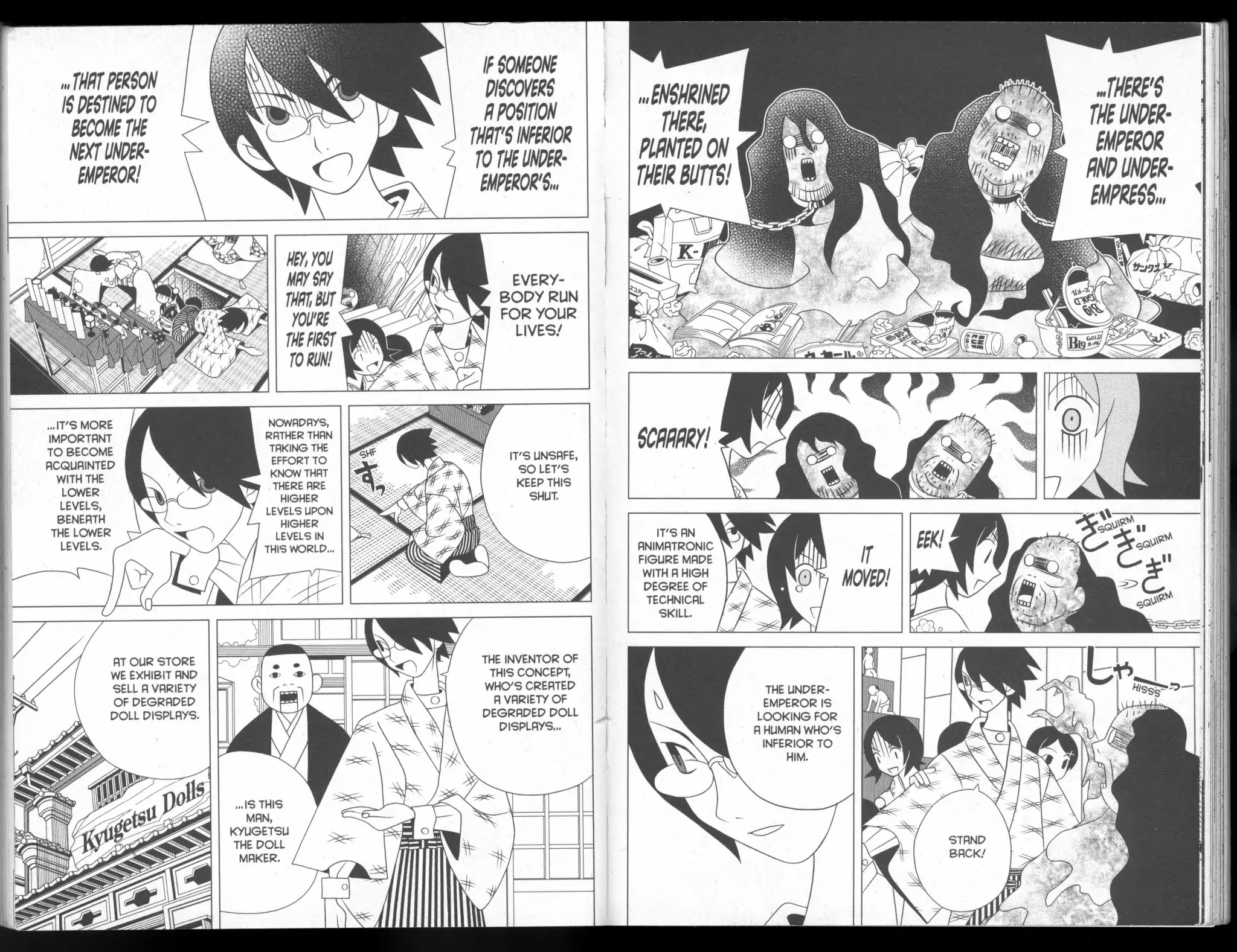 Sayonara Zetsubou Sensei Chapter 40 page 4 - Chapter 40: Life Is Like a One-Tier Doll Display