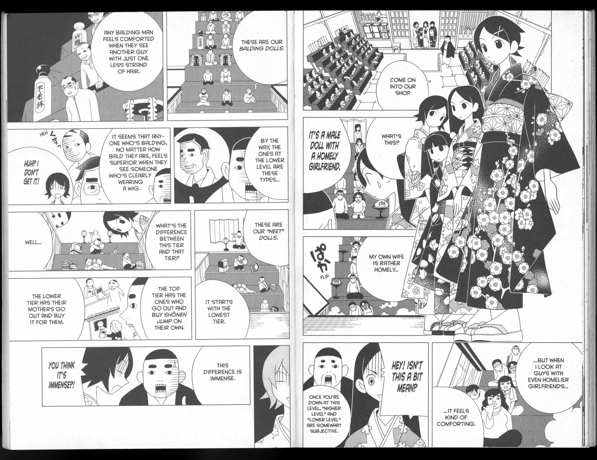 Sayonara Zetsubou Sensei Chapter 40 page 5 - Chapter 40: Life Is Like a One-Tier Doll Display