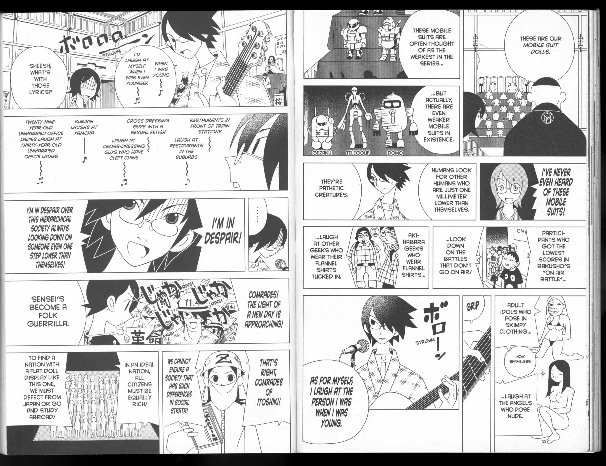 Sayonara Zetsubou Sensei Chapter 40 page 6 - Chapter 40: Life Is Like a One-Tier Doll Display