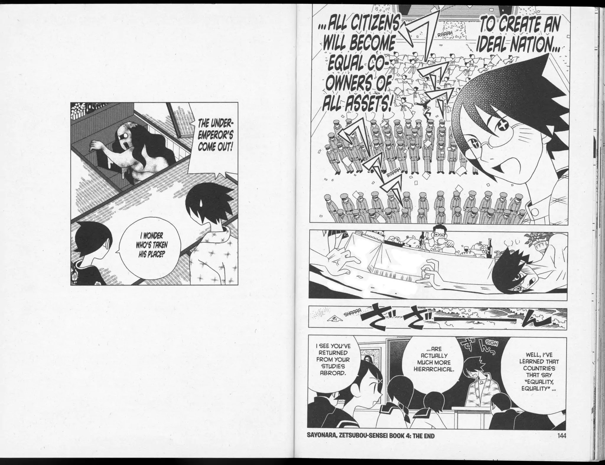 Sayonara Zetsubou Sensei Chapter 40 page 7 - Chapter 40: Life Is Like a One-Tier Doll Display
