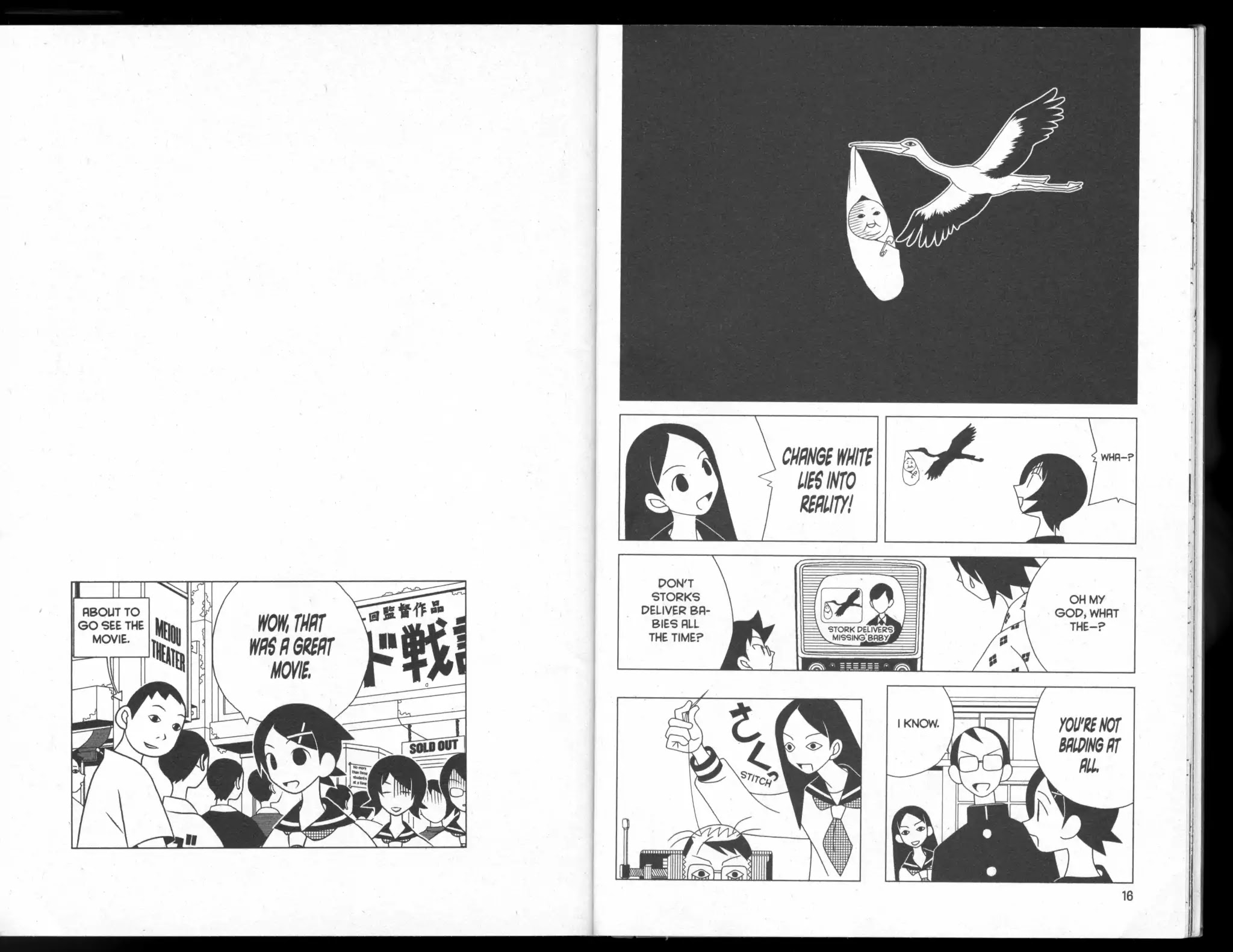 Sayonara Zetsubou Sensei Chapter 41 page 12 - Chapter 41: The White Lie