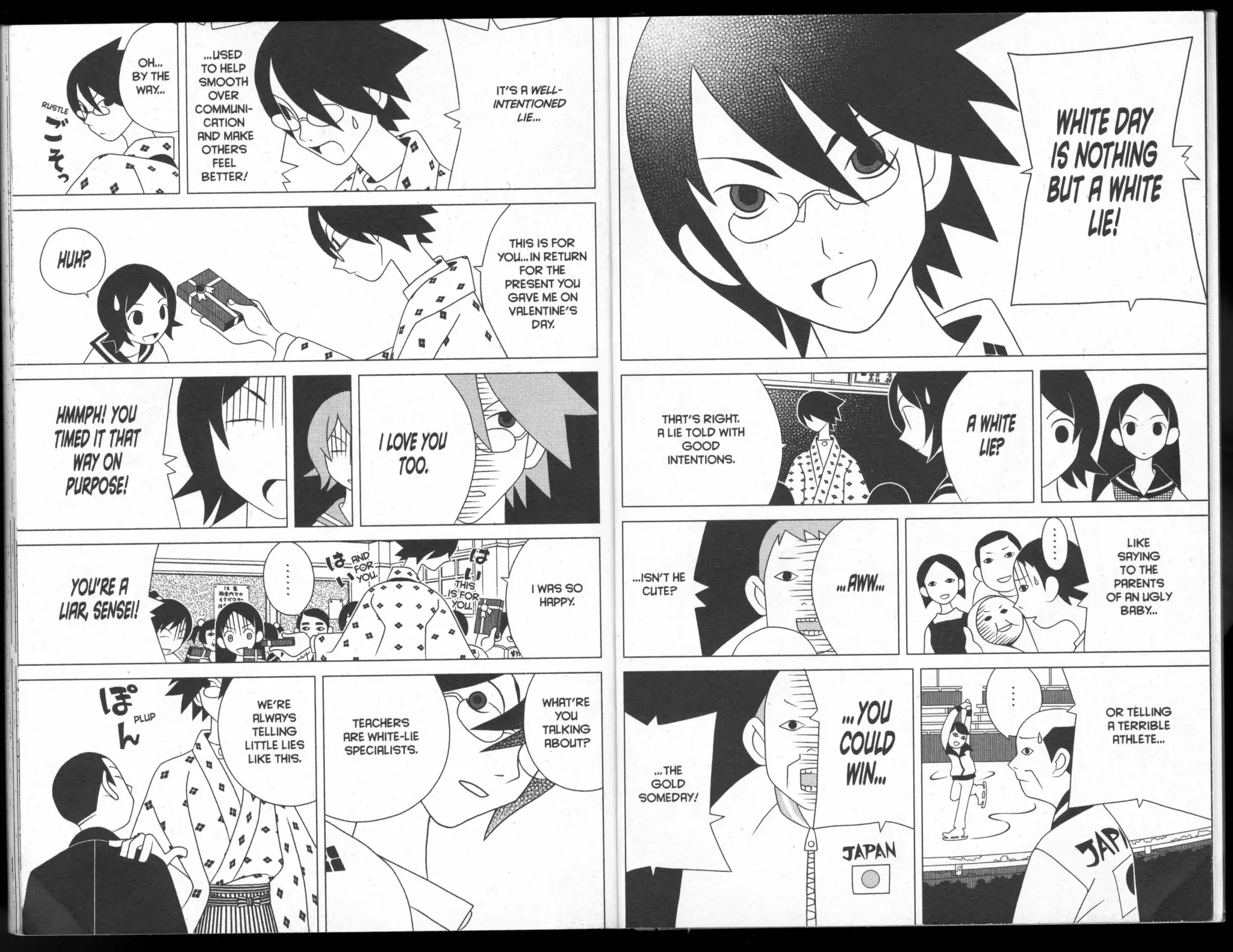 Sayonara Zetsubou Sensei Chapter 41 page 7 - Chapter 41: The White Lie