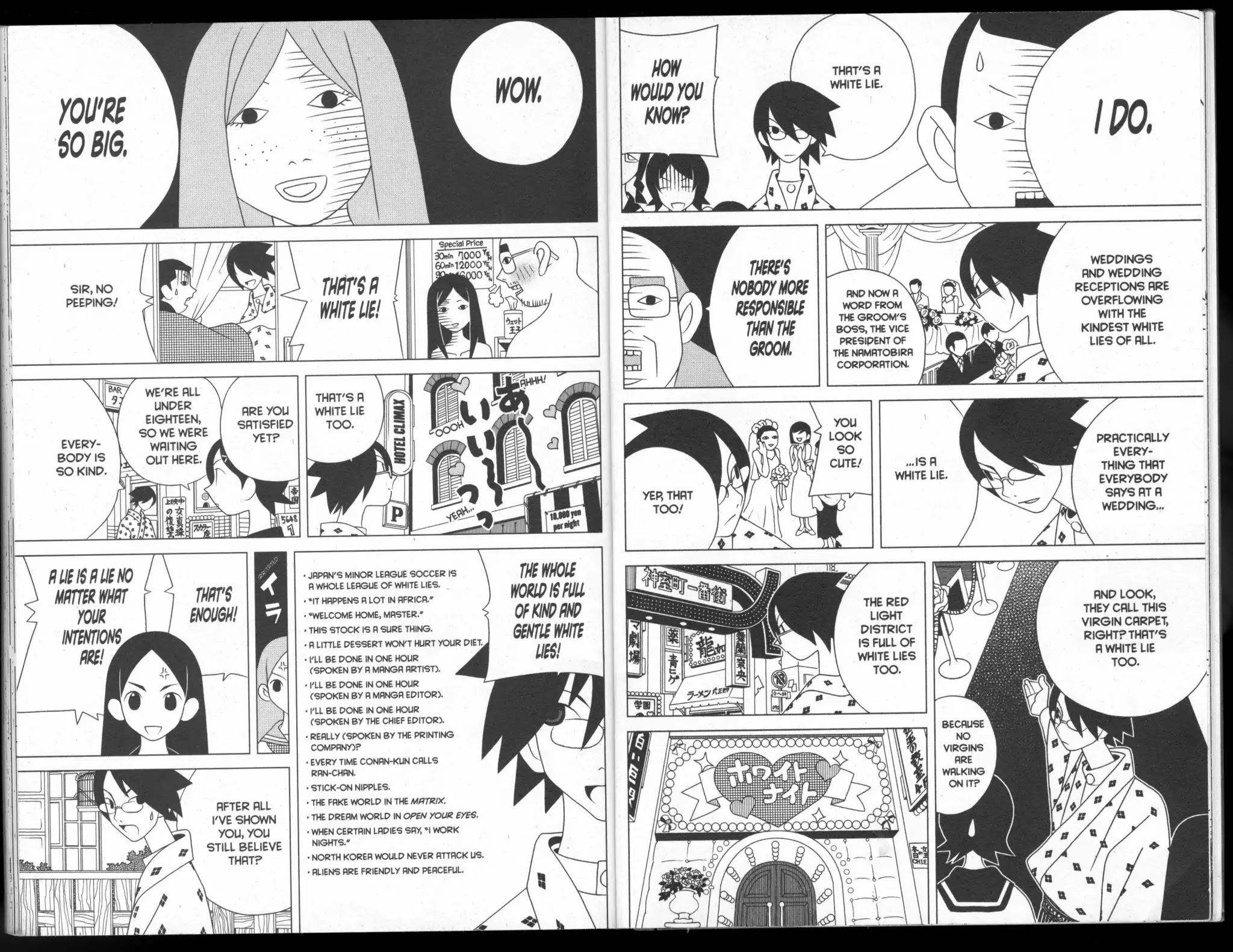 Sayonara Zetsubou Sensei Chapter 41 page 9 - Chapter 41: The White Lie