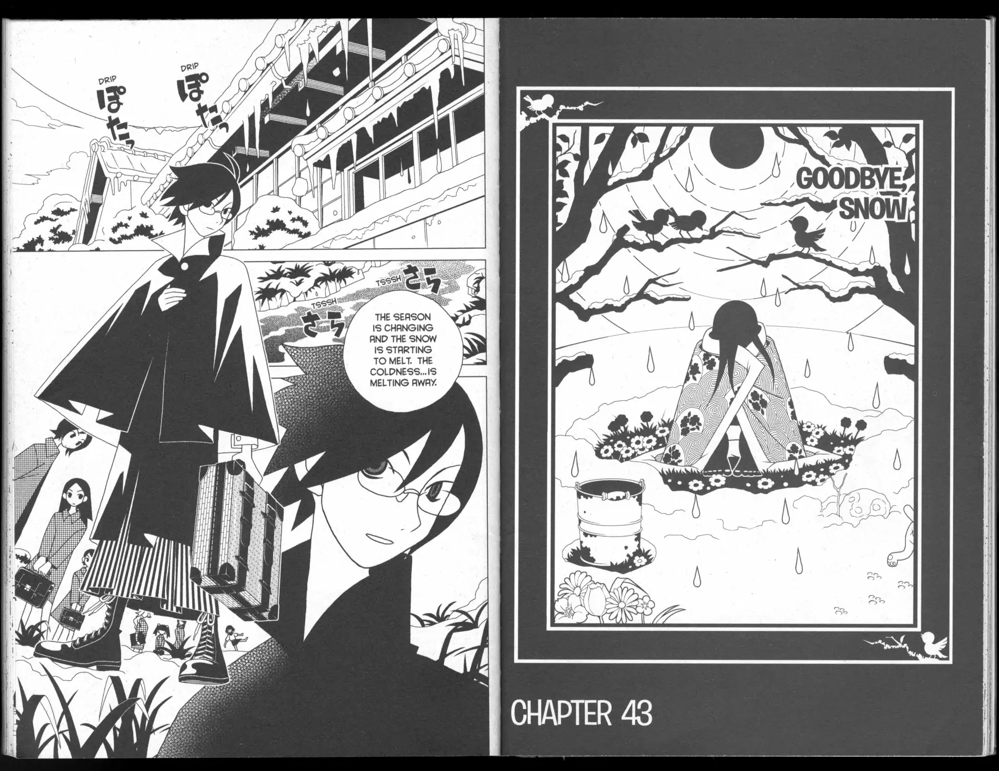 Sayonara Zetsubou Sensei Chapter 43 page 1 - Chapter 43: Goodbye,Snow