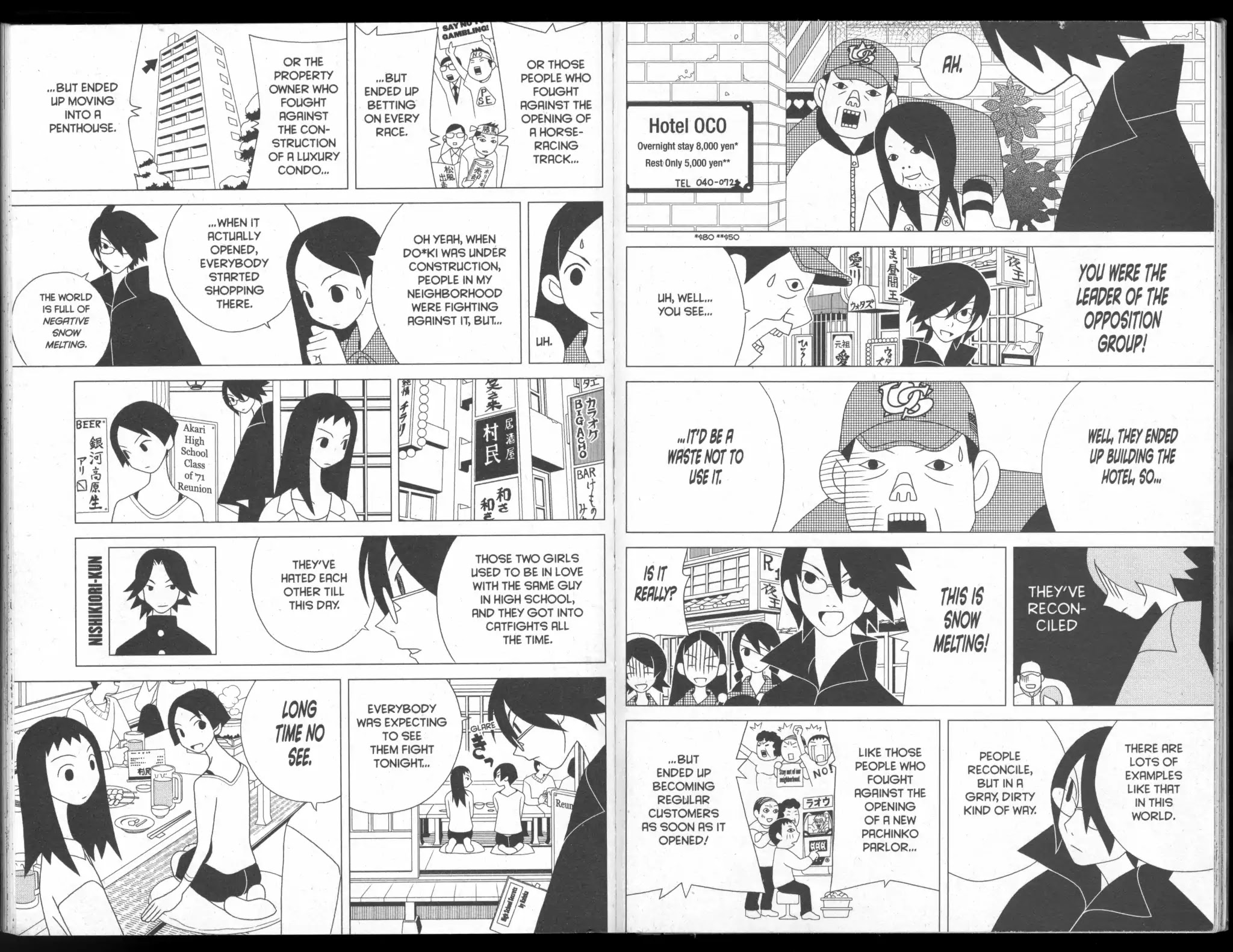 Sayonara Zetsubou Sensei Chapter 43 page 3 - Chapter 43: Goodbye,Snow