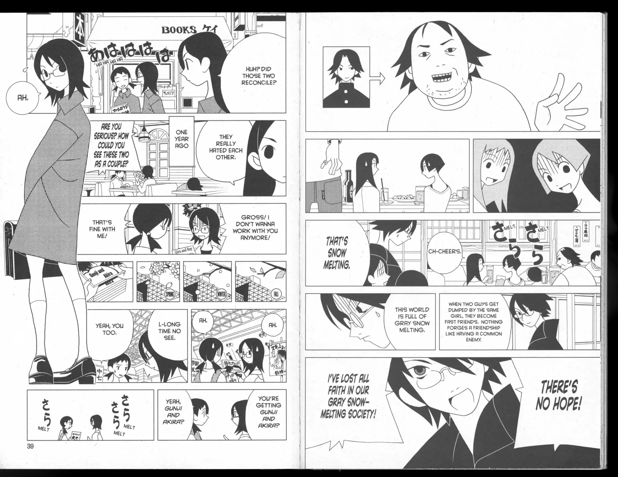 Sayonara Zetsubou Sensei Chapter 43 page 4 - Chapter 43: Goodbye,Snow