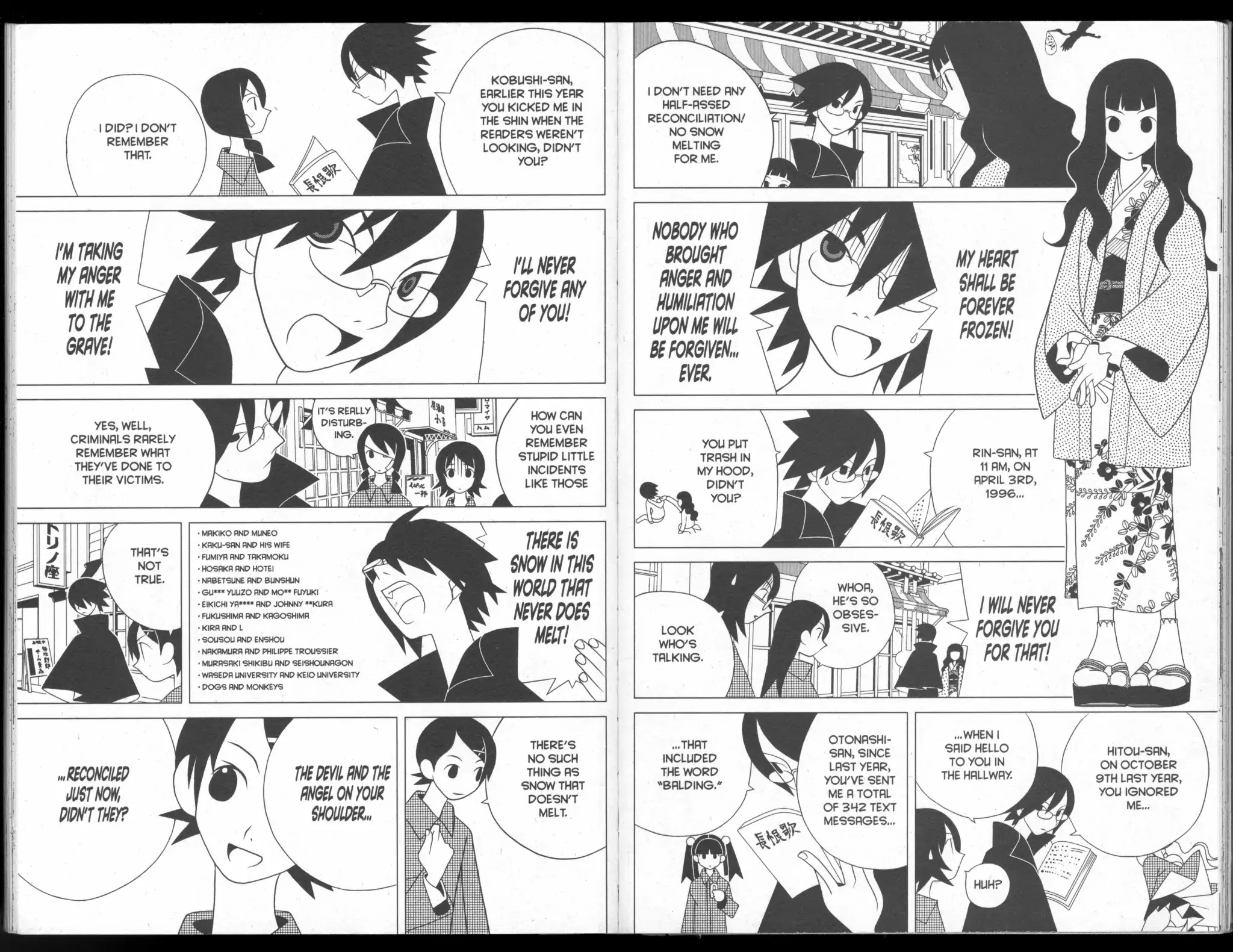 Sayonara Zetsubou Sensei Chapter 43 page 6 - Chapter 43: Goodbye,Snow