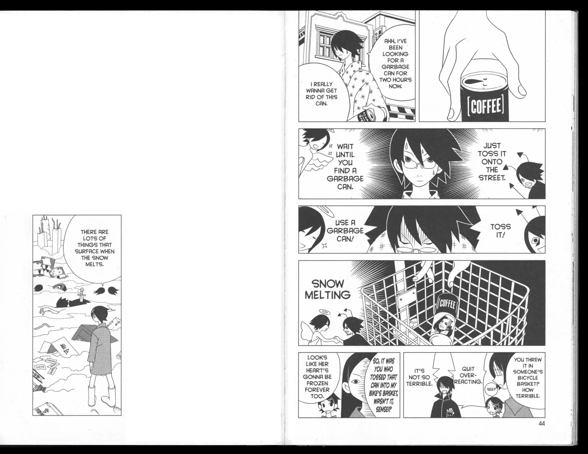 Sayonara Zetsubou Sensei Chapter 43 page 7 - Chapter 43: Goodbye,Snow