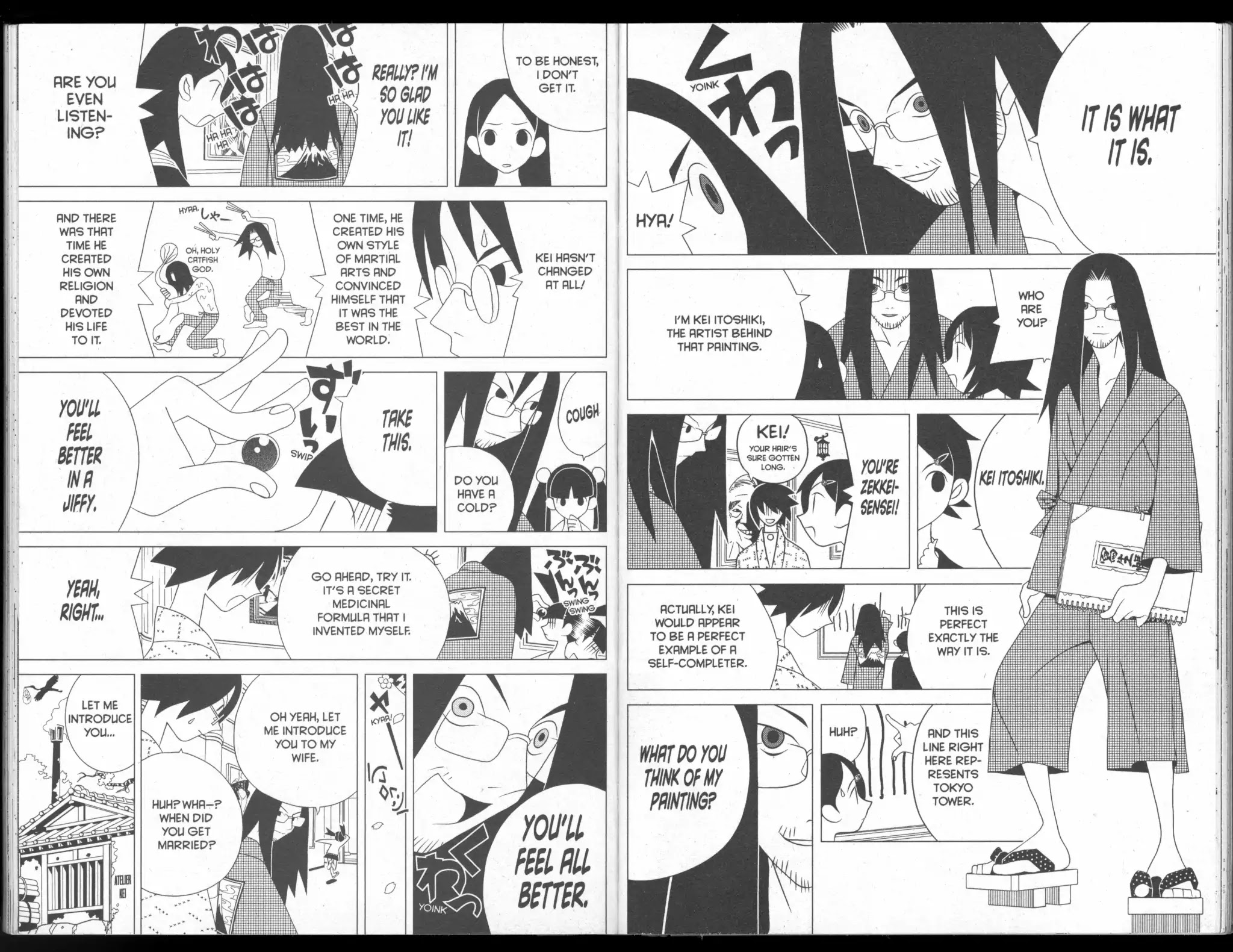 Sayonara Zetsubou Sensei Chapter 44 page 6 - Chapter 44: The Restaurant That Never Takes Orders