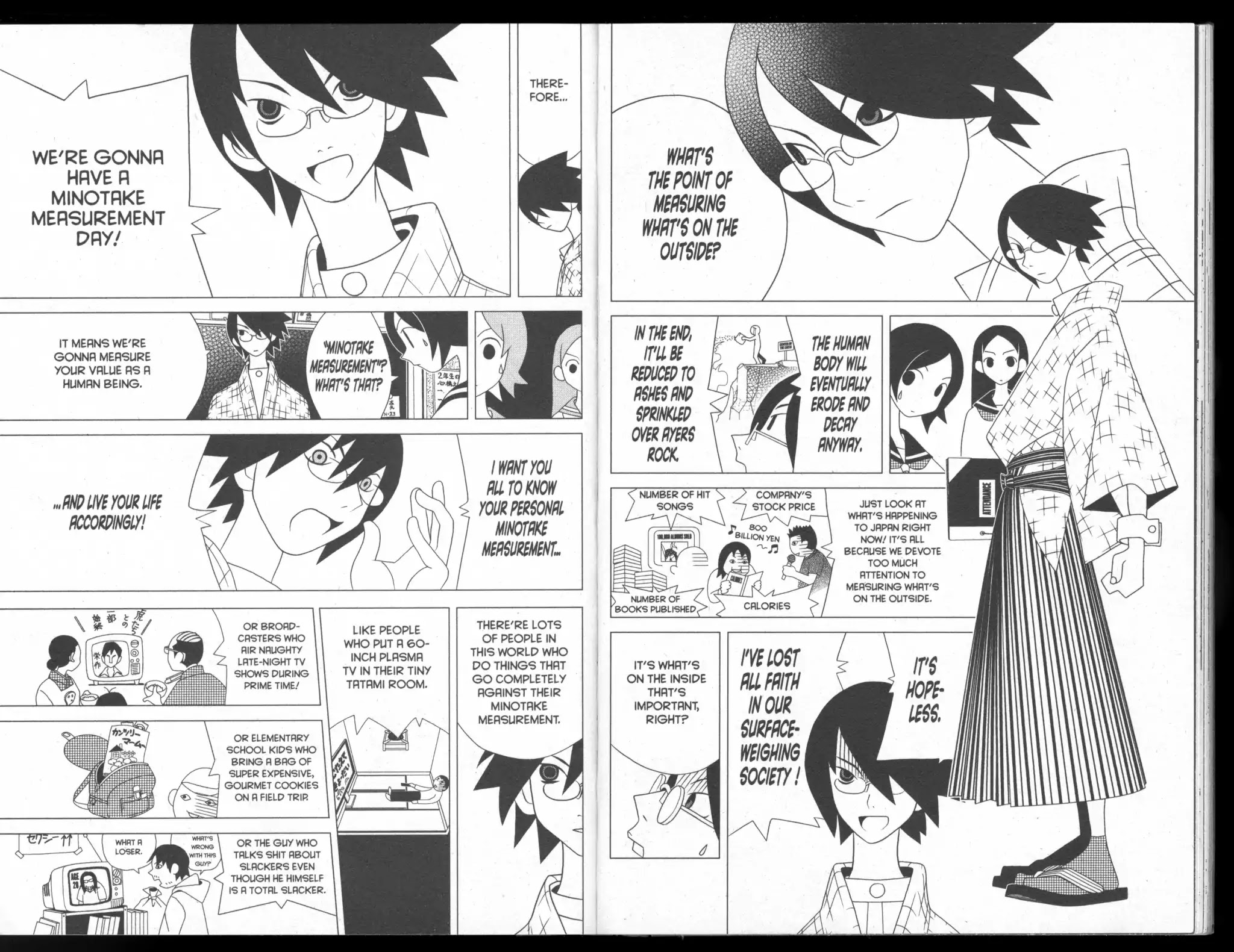 Sayonara Zetsubou Sensei Chapter 45 page 2 - Chapter 45: Weighting In