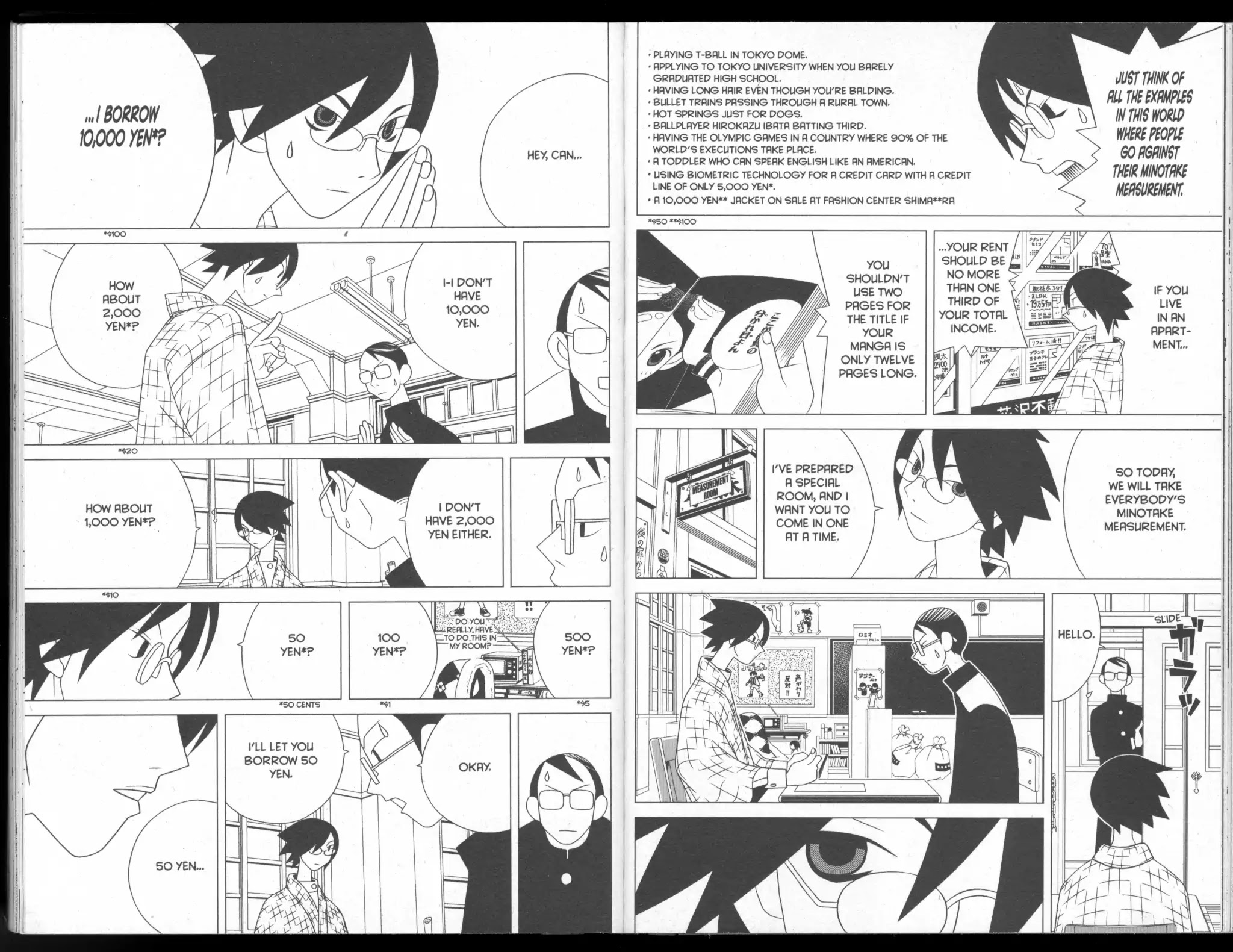 Sayonara Zetsubou Sensei Chapter 45 page 3 - Chapter 45: Weighting In