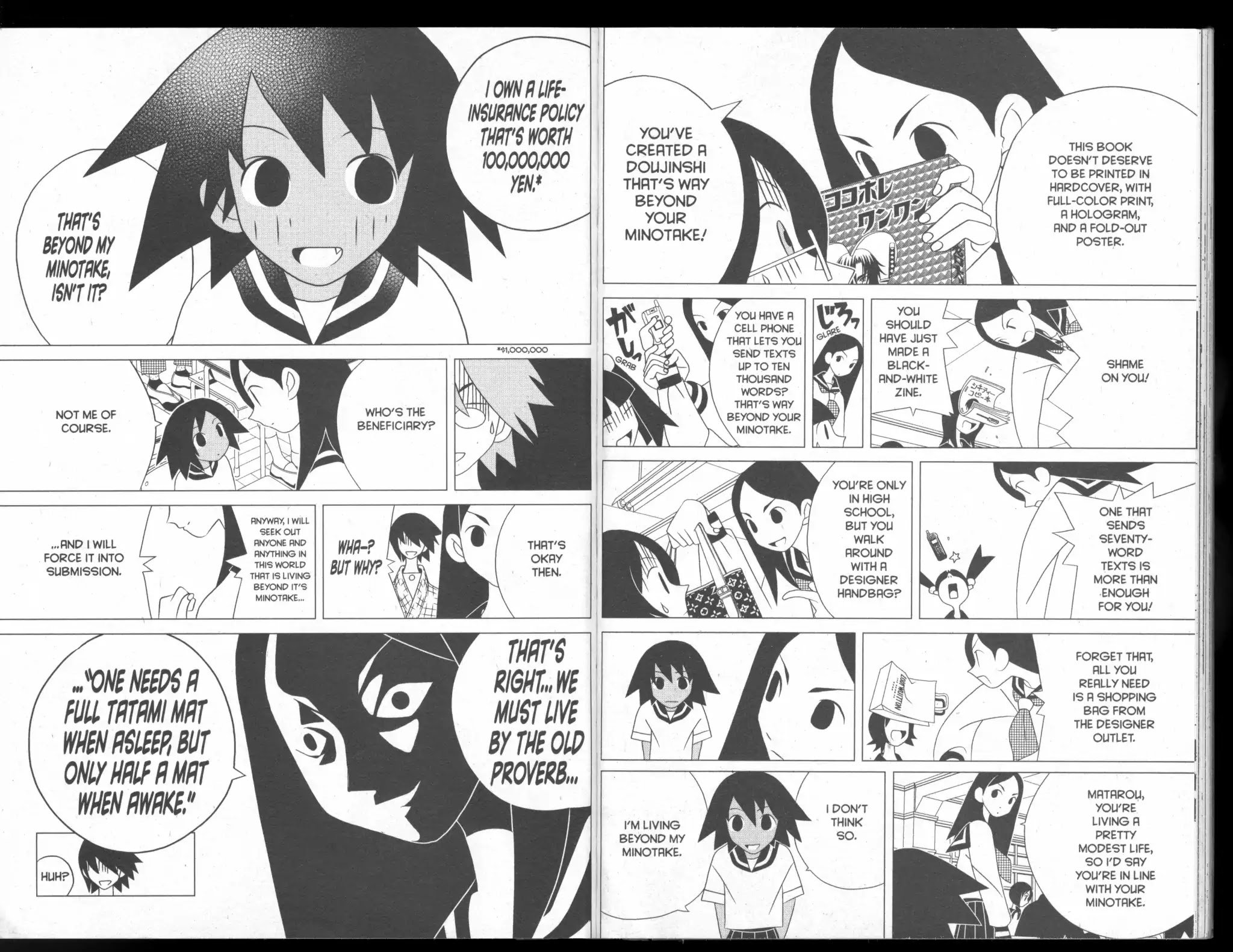 Sayonara Zetsubou Sensei Chapter 45 page 5 - Chapter 45: Weighting In