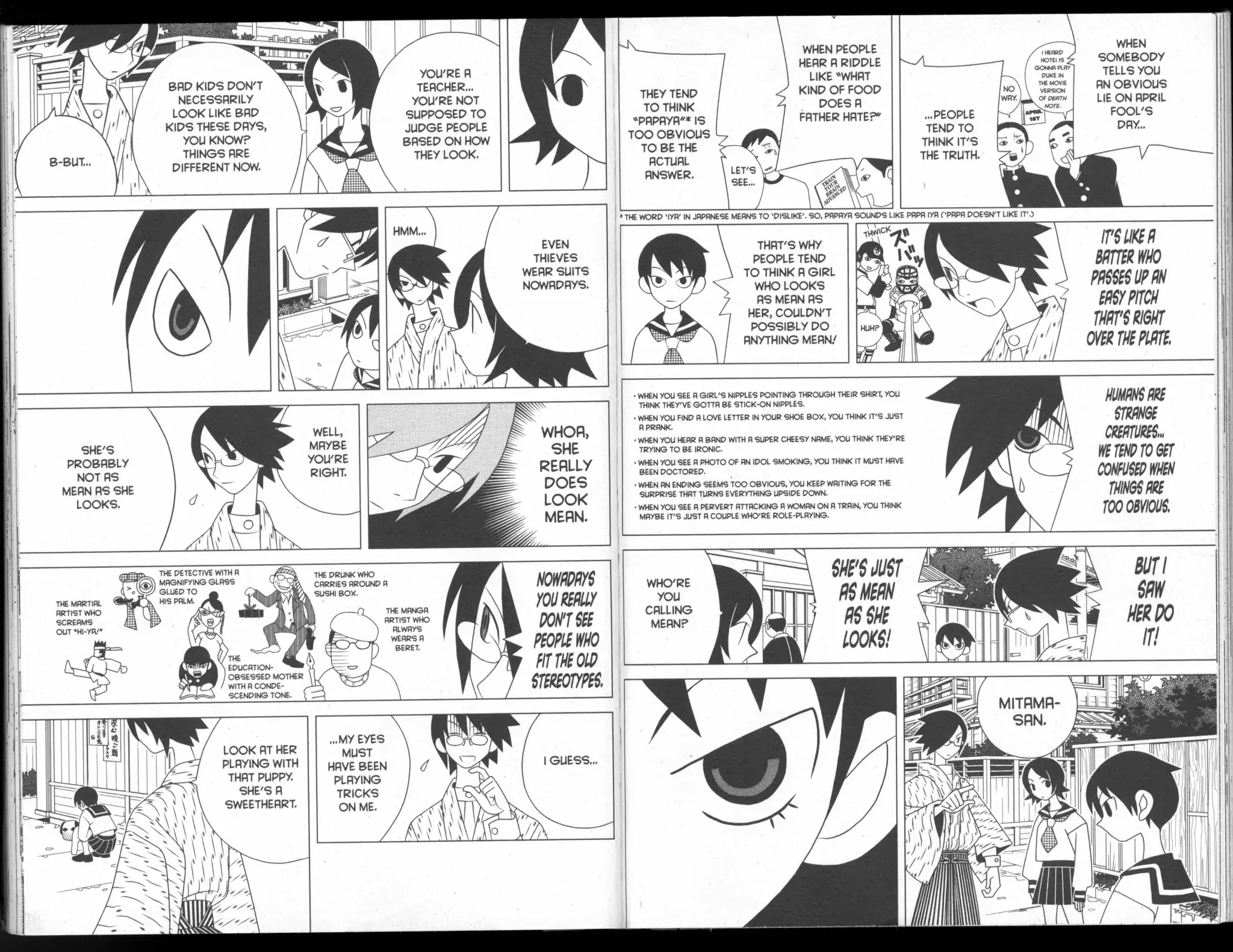 Sayonara Zetsubou Sensei Chapter 46 page 4 - Chapter 46: Vita Sexualis