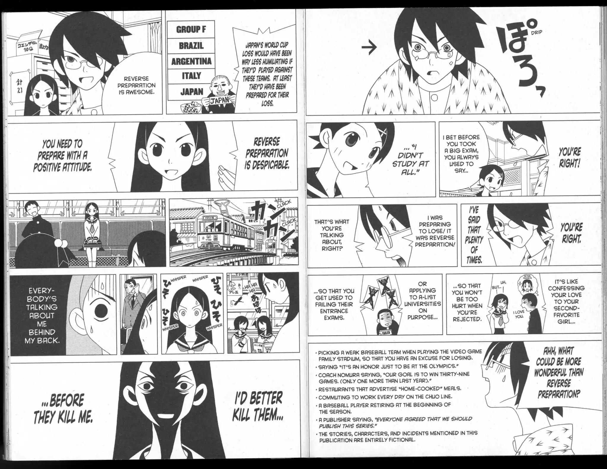 Sayonara Zetsubou Sensei Chapter 48 page 6 - Chapter 48: Be Prepared