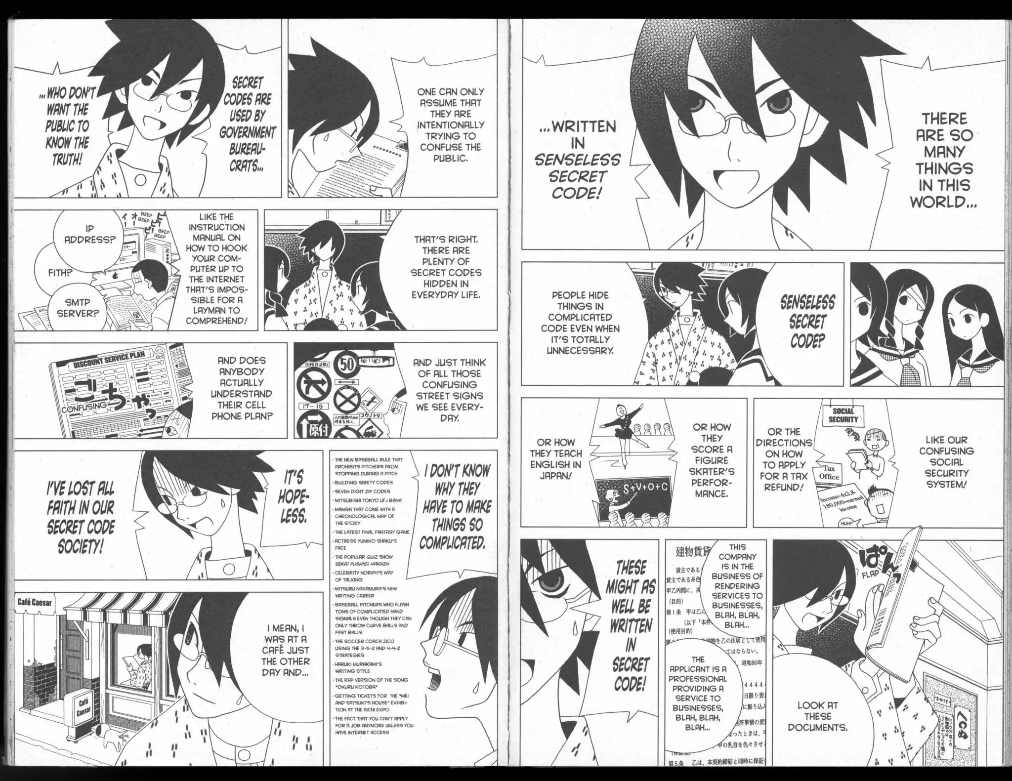Sayonara Zetsubou Sensei Chapter 49 page 2 - Chapter 49: The Secret Code