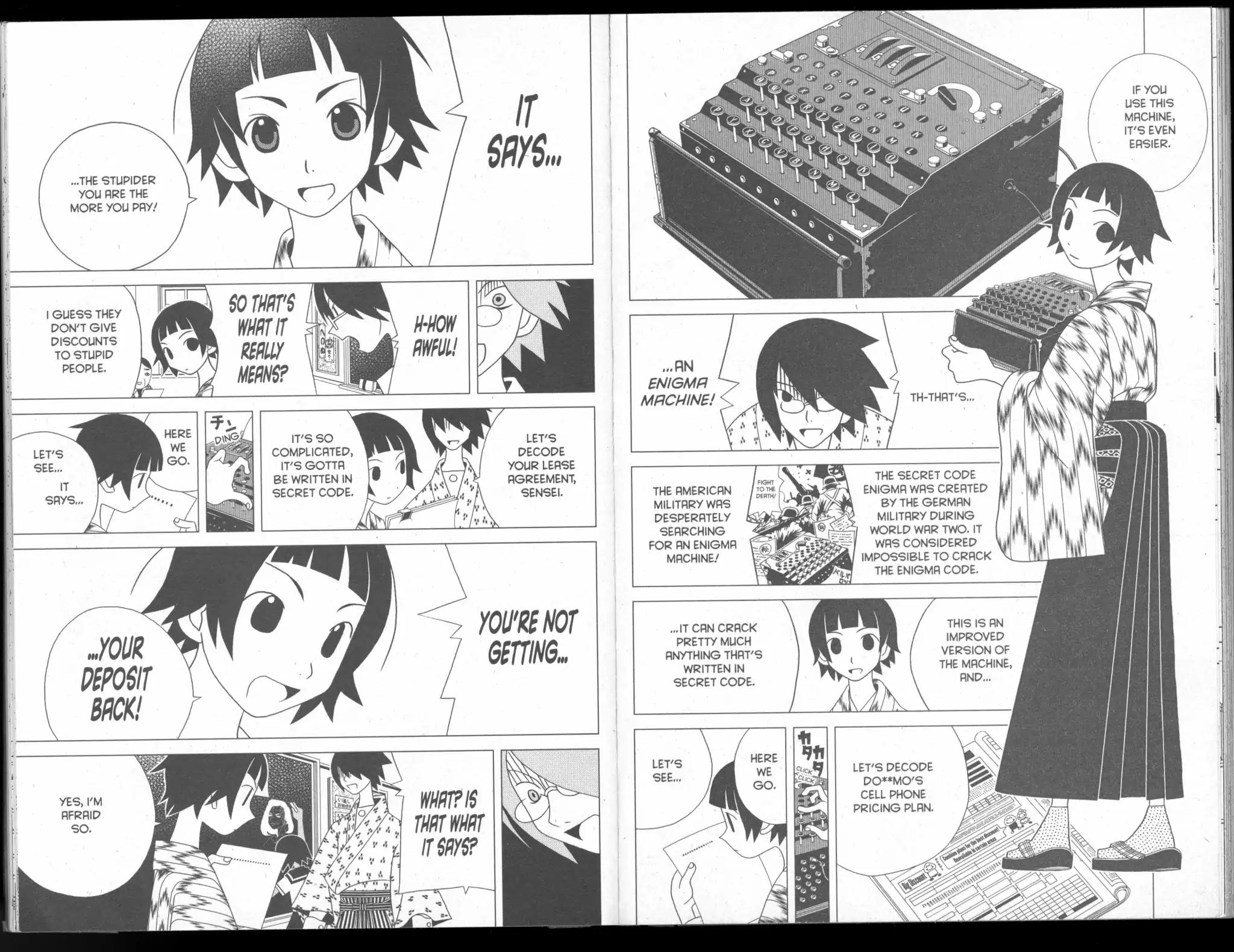 Sayonara Zetsubou Sensei Chapter 49 page 4 - Chapter 49: The Secret Code